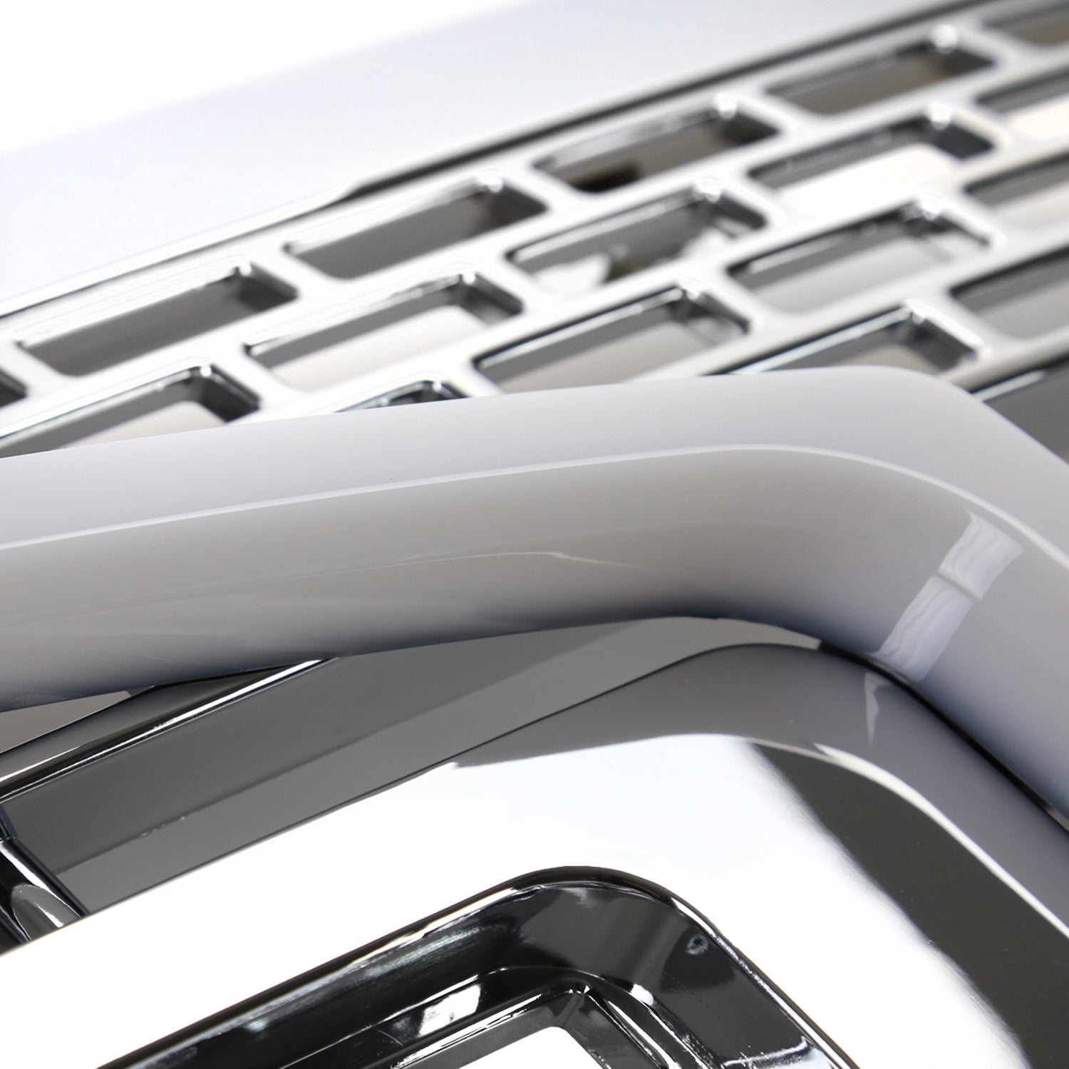 2009-2014 Ford F-150 Chrome Raptor Style Mesh Grille with LED Light Bar