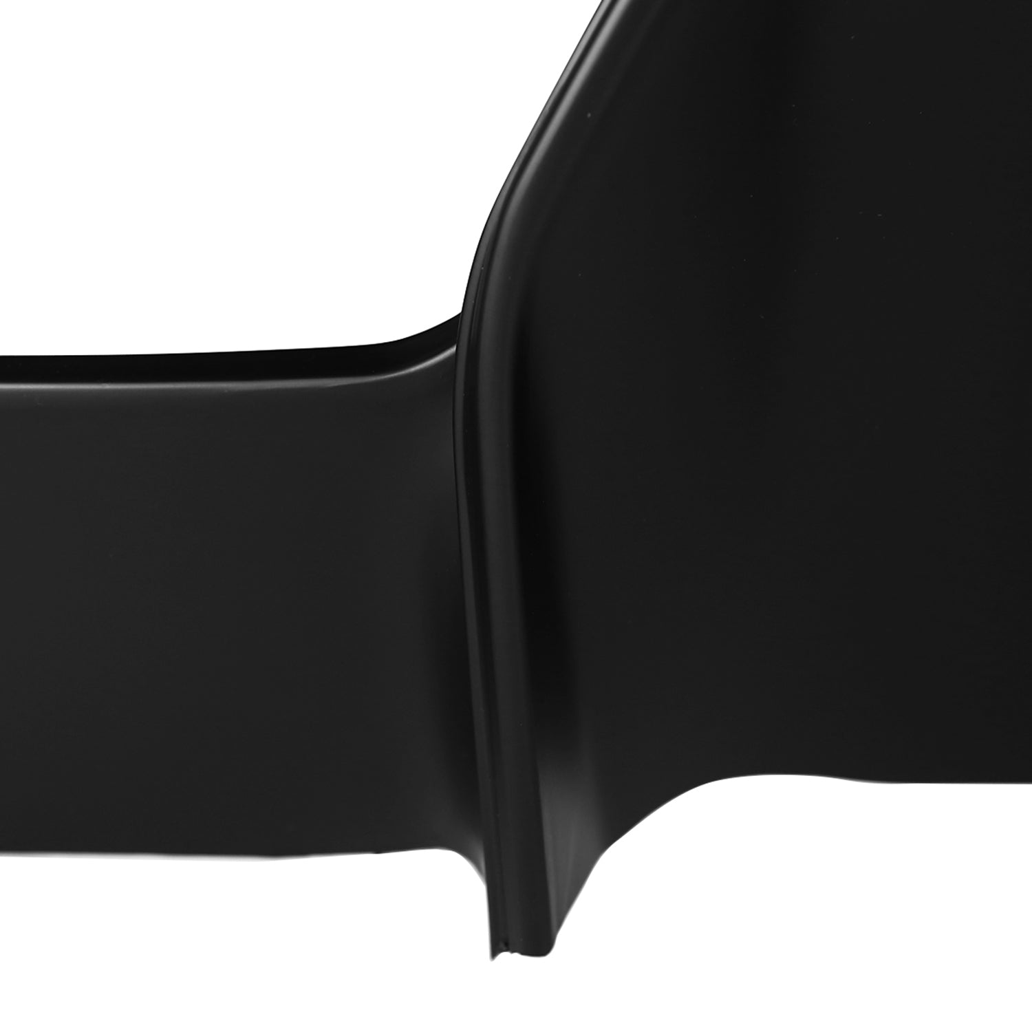 2015-2017 Ford Mustang Black R Style Rear Diffuser w/ Side Valance Panels