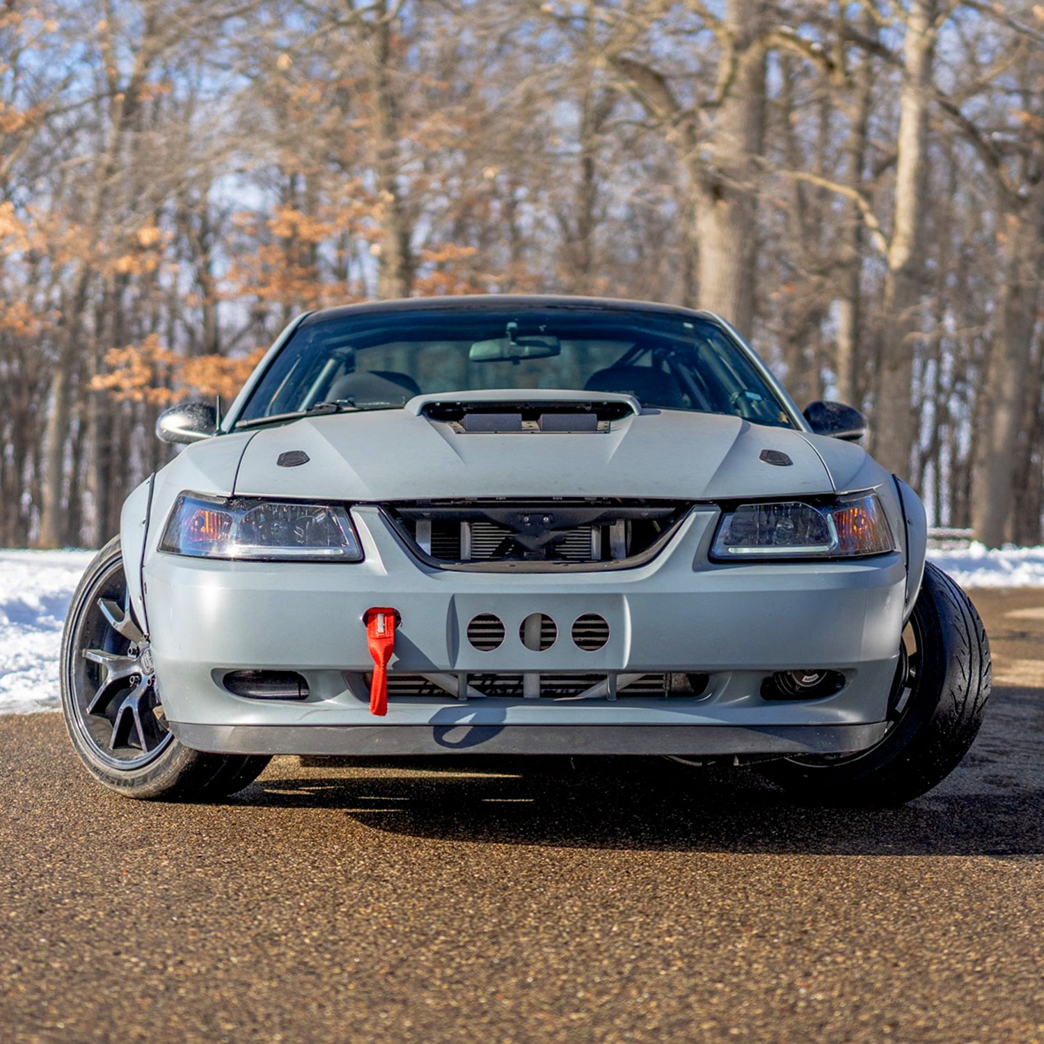 1999-2004 Ford Mustang ABS Bumper Lip Body Kit Splitter Spoiler