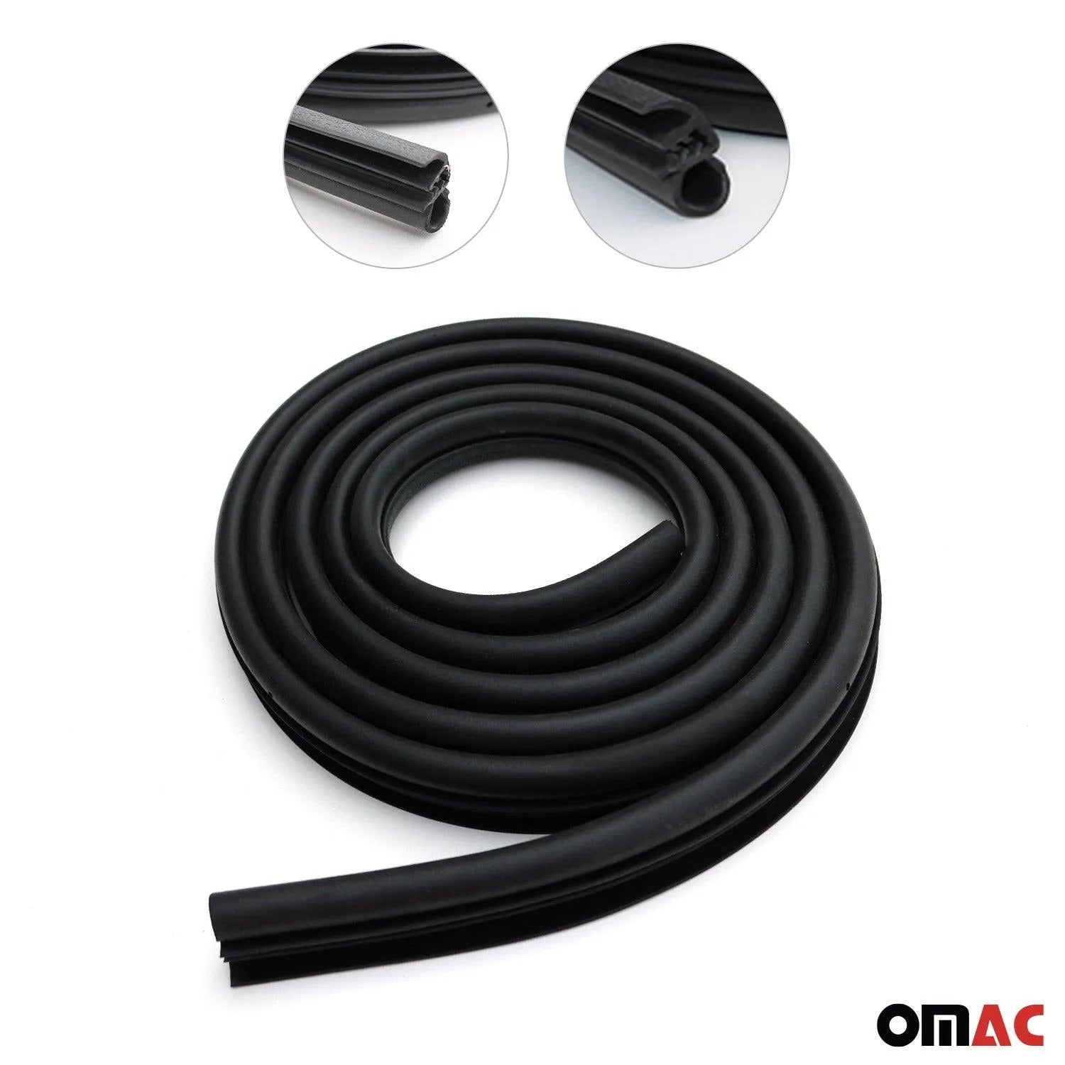 Rubber Seal Car Weatherstrip Seal Strip 157 inch
