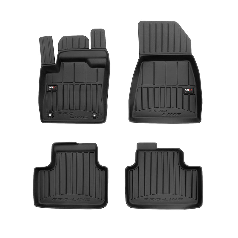 2019-2024 Volvo XC40 Recharge Premium Floor Mats Liners Full Set All Weather Heavy Duty