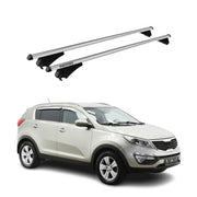 2011-2014 Kia Sportage Roof Rack Cross Bars Silver
