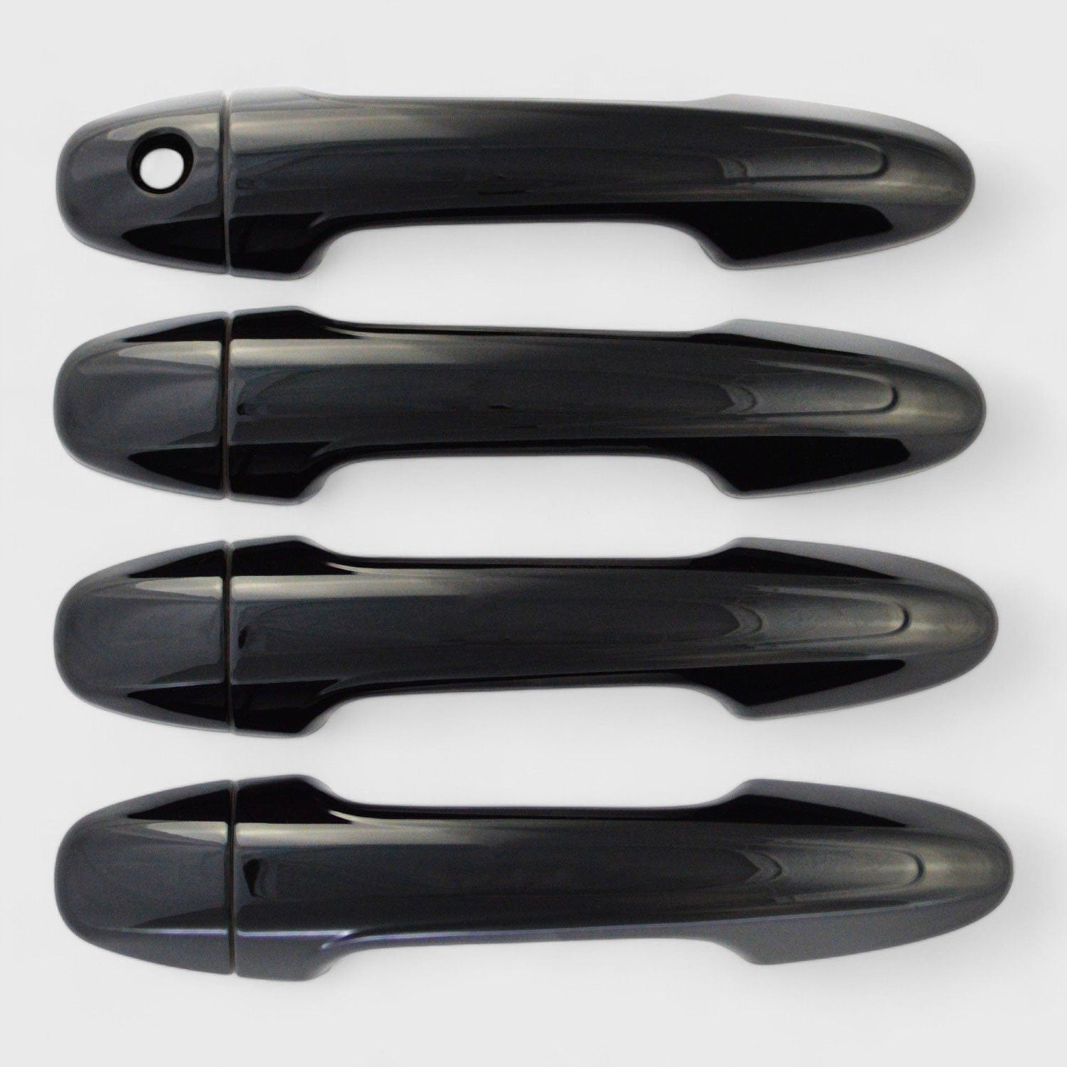 2013-2018 Toyota RAV4 Door Handle Cover Gloss Black 8Pcs ABS Plastic
