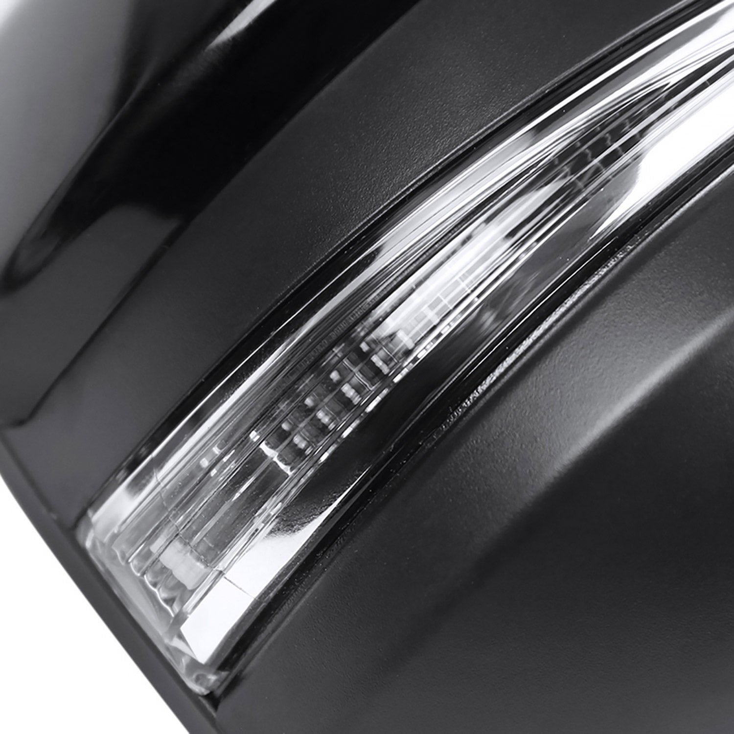 2014-2016 Toyota Highlander Glossy Black 5Pin Adjustable Side Mirror Passenger