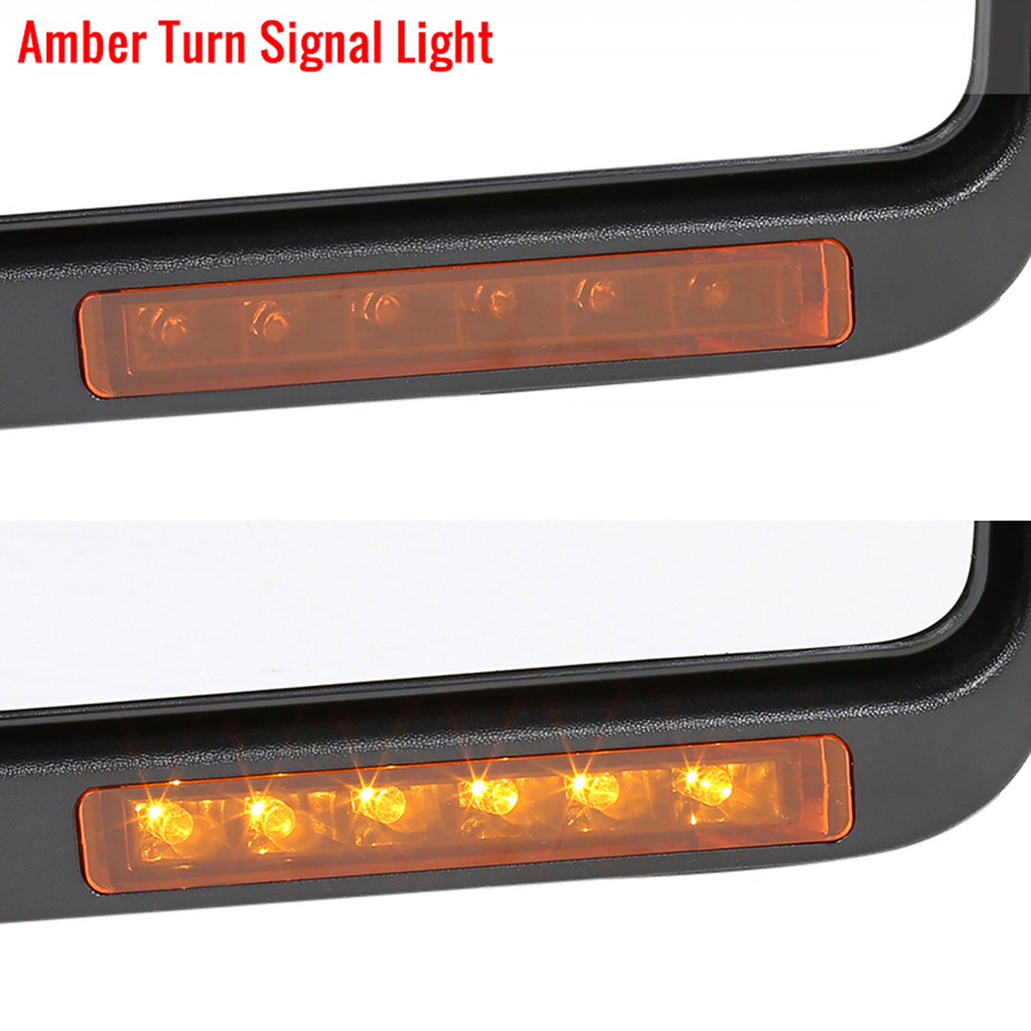 2007-2014 Ford F-150 Chrome Heated Side Mirror Amber & Puddle Passenger Side