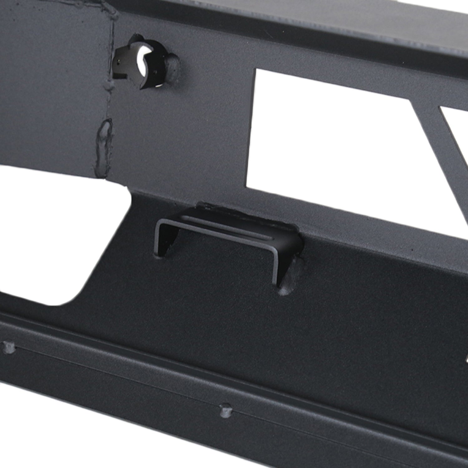 2016-2018 Chevy Silverado 1500 Heavy Duty Steel Front Bumper LED Light Ports