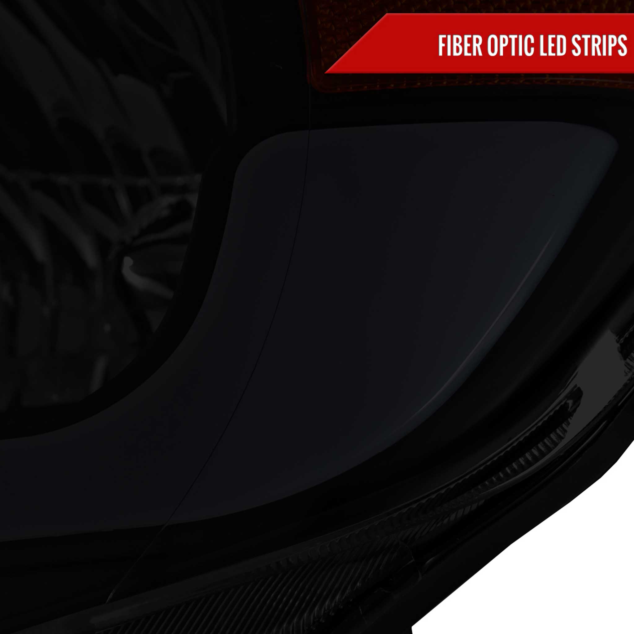 For Toyota Tacoma 2005-2011 LED Bar Factory Style Headlights Matte Black Housing Smoked Lens