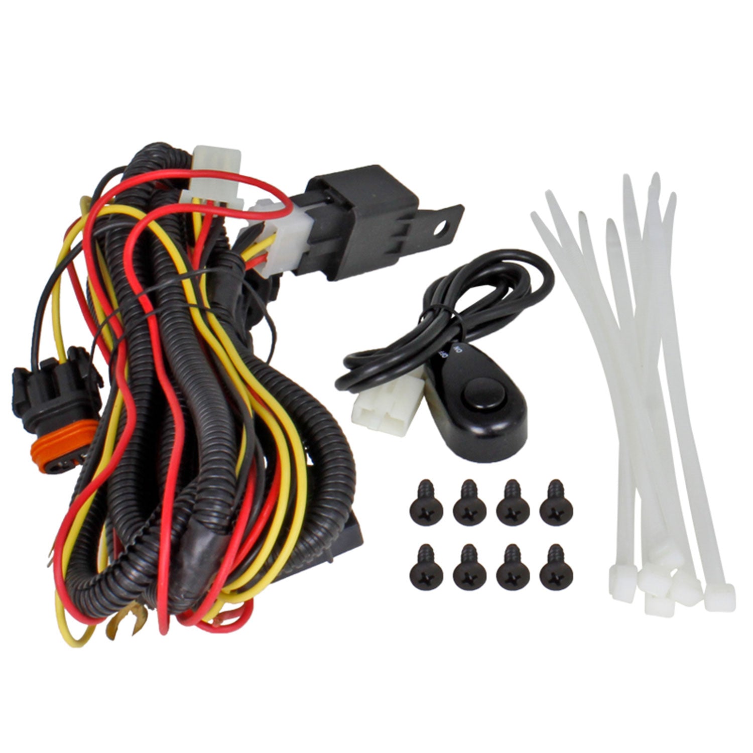 2012-2014 Ford Focus H11 Fog Lights Kit Chrome Housing/Clear Lens