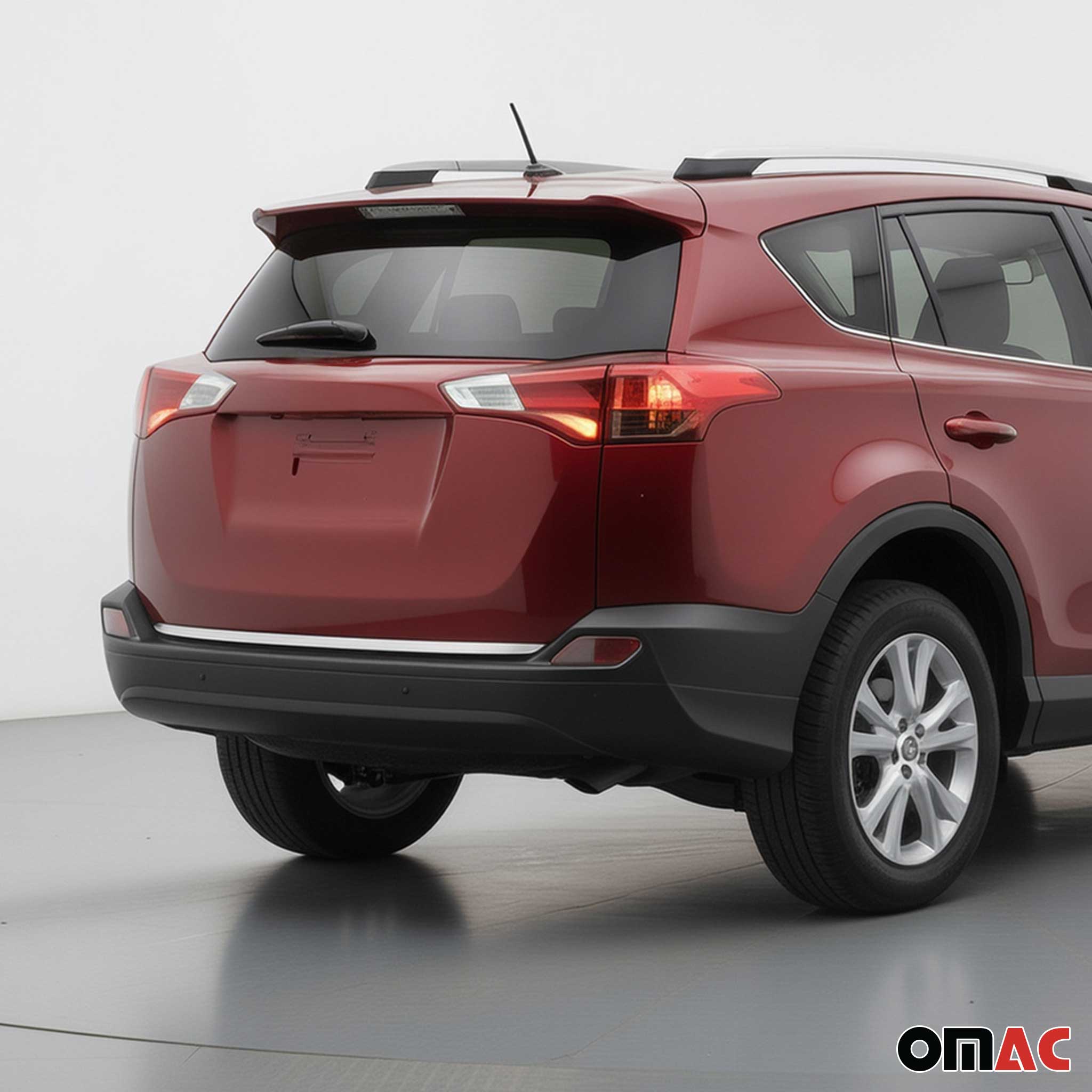 2013-2015 Toyota RAV4 Rear Trunk Lid Molding Trim Stainless Steel Silver 1Pc