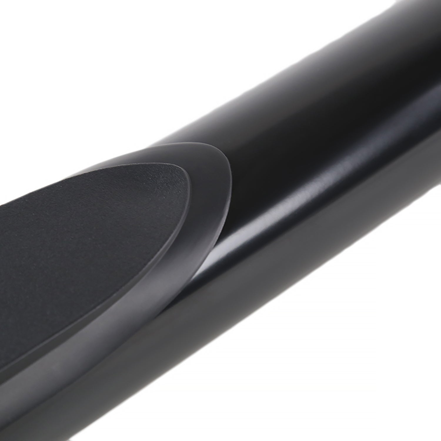 2005-2024 Nissan Frontier Crew Cab 3" Black S.Steel Side Step Nerf Bars