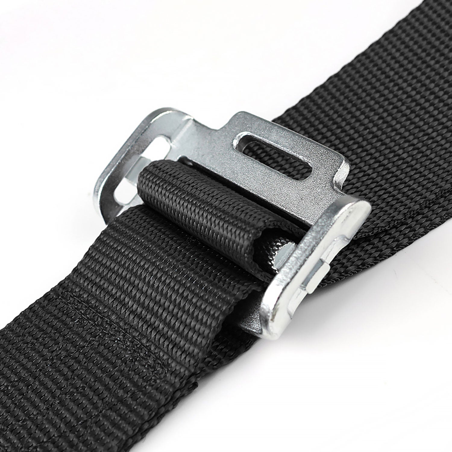 Universal Black 4 Point Quick Release Camlock Racing Seat Belt Safety Harness