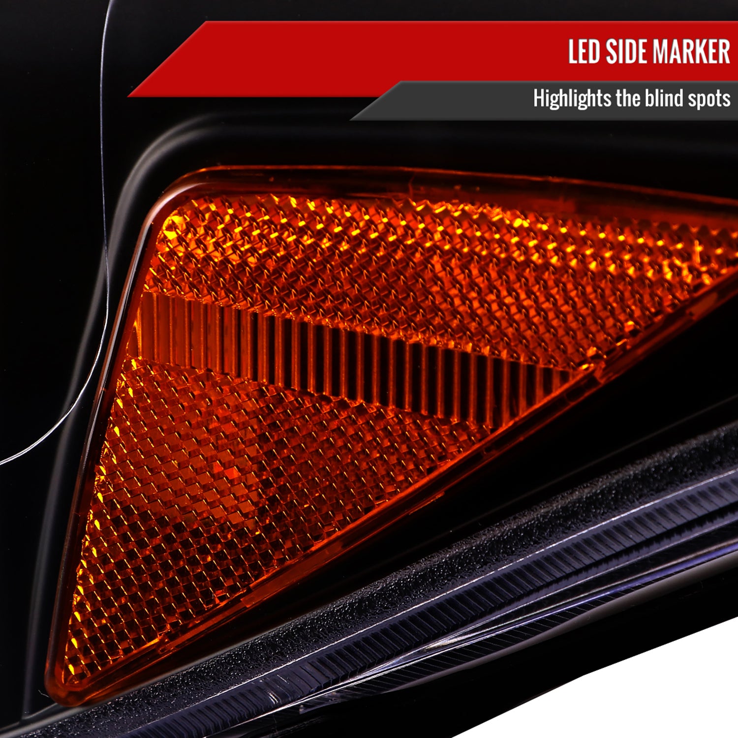 2016-2023 Toyota Tacoma Switchback LED C-Bar Projector Headlights Matt Black