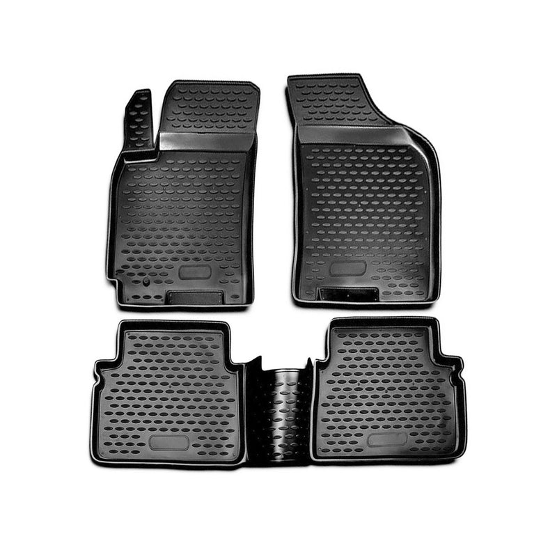 2004-2010 Suzuki Forenza Floor Mats Liners Full Set All Weather Black