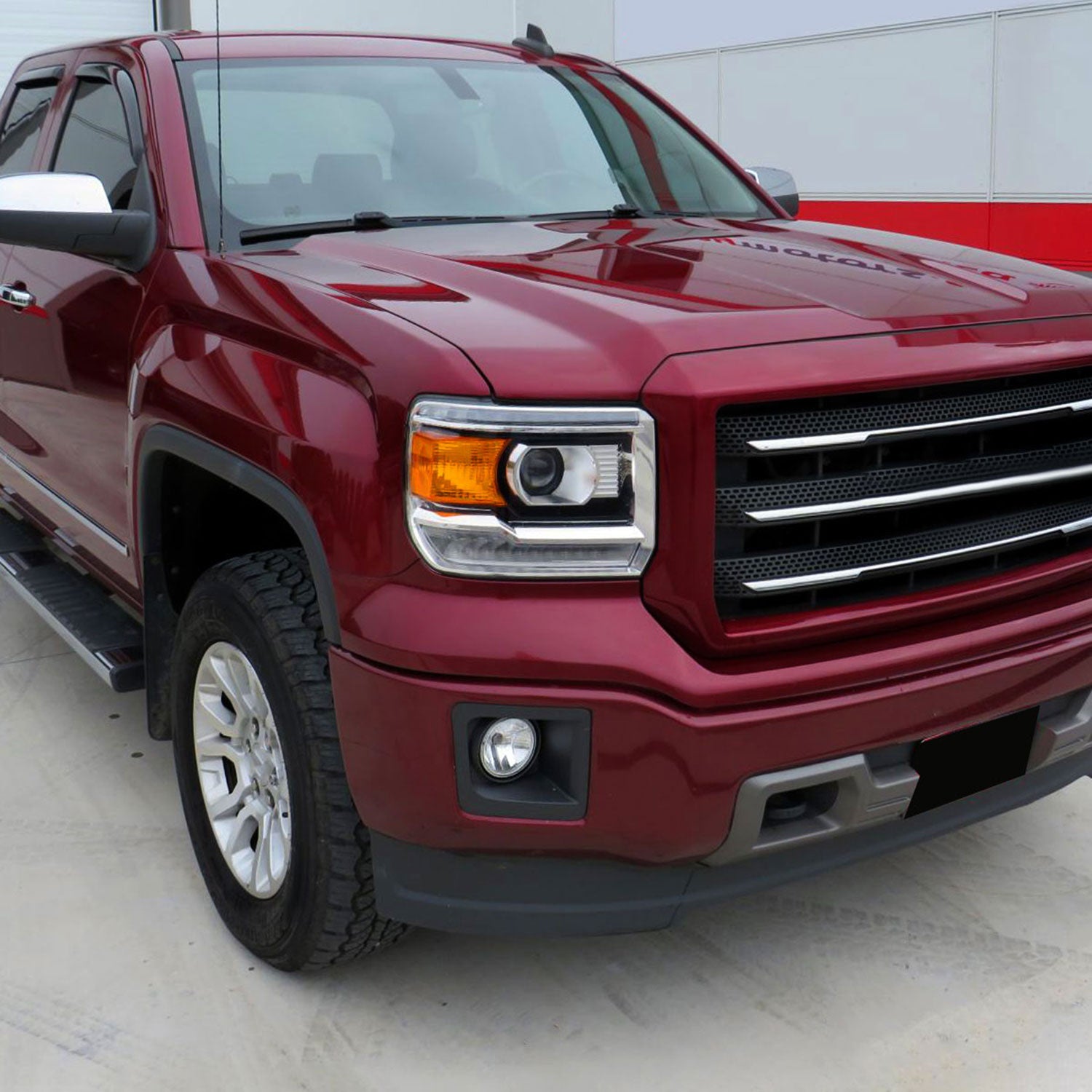 2014-2015 GMC Sierra 1500 H3 Fog Lights Chrome Housing/Clear Lens