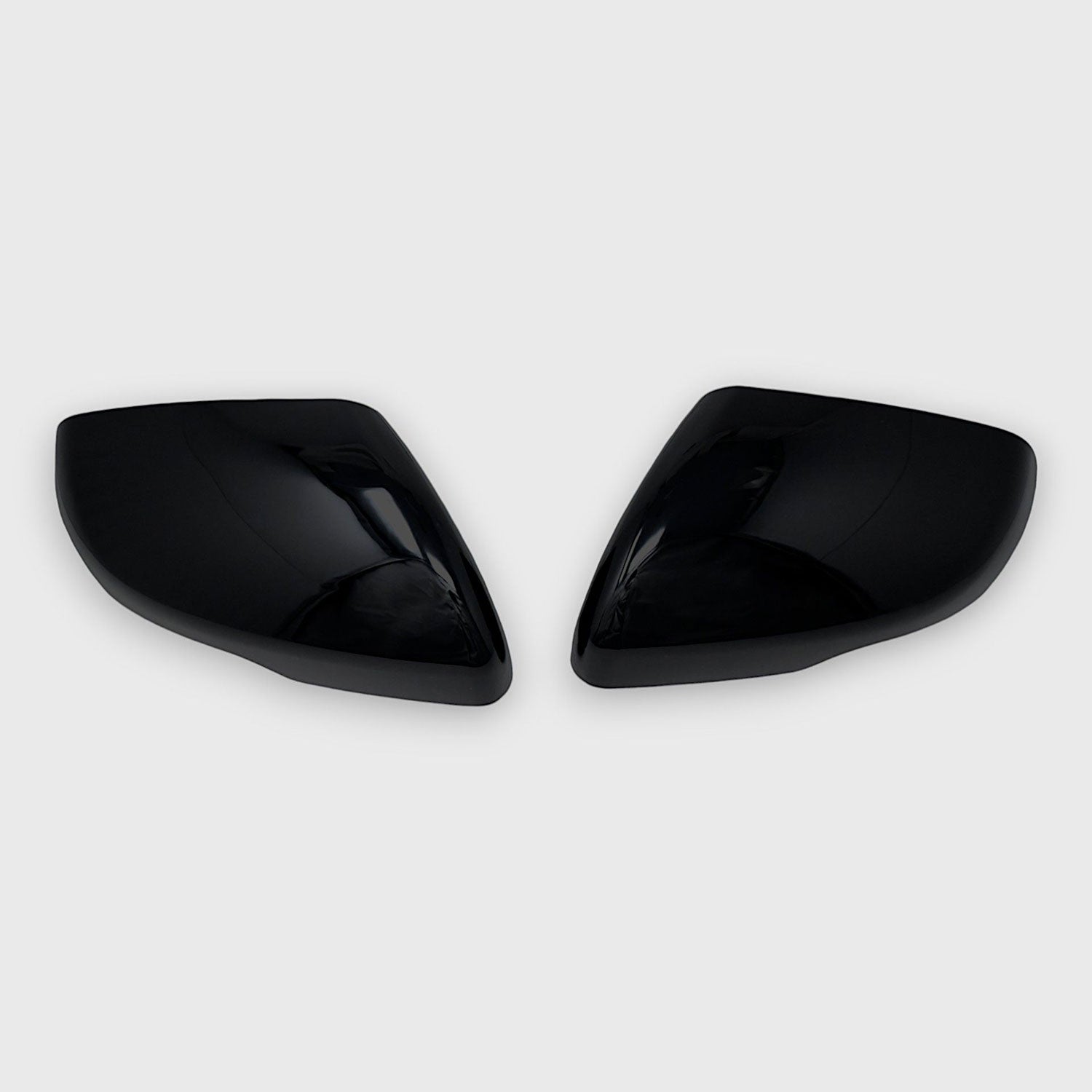2015-2024 Ford Edge Mirror Cover Caps Gloss Black 2Pcs ABS Plastic