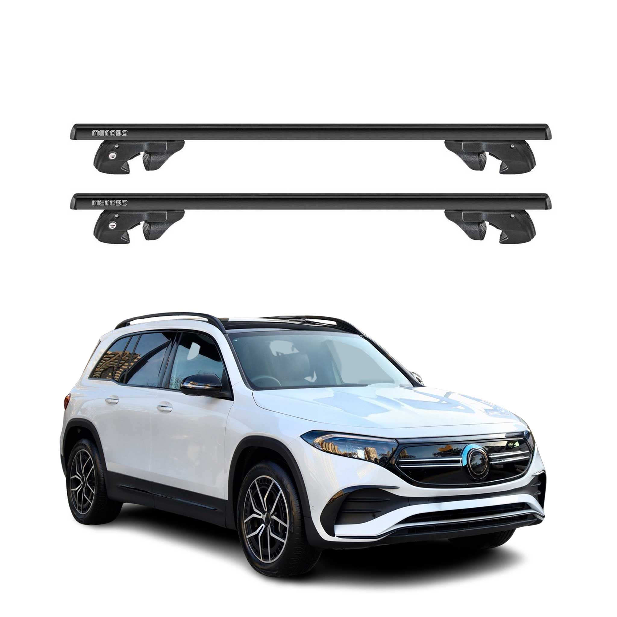 2022-2025 Mercedes EQB Roof Rack Cross Bars Black
