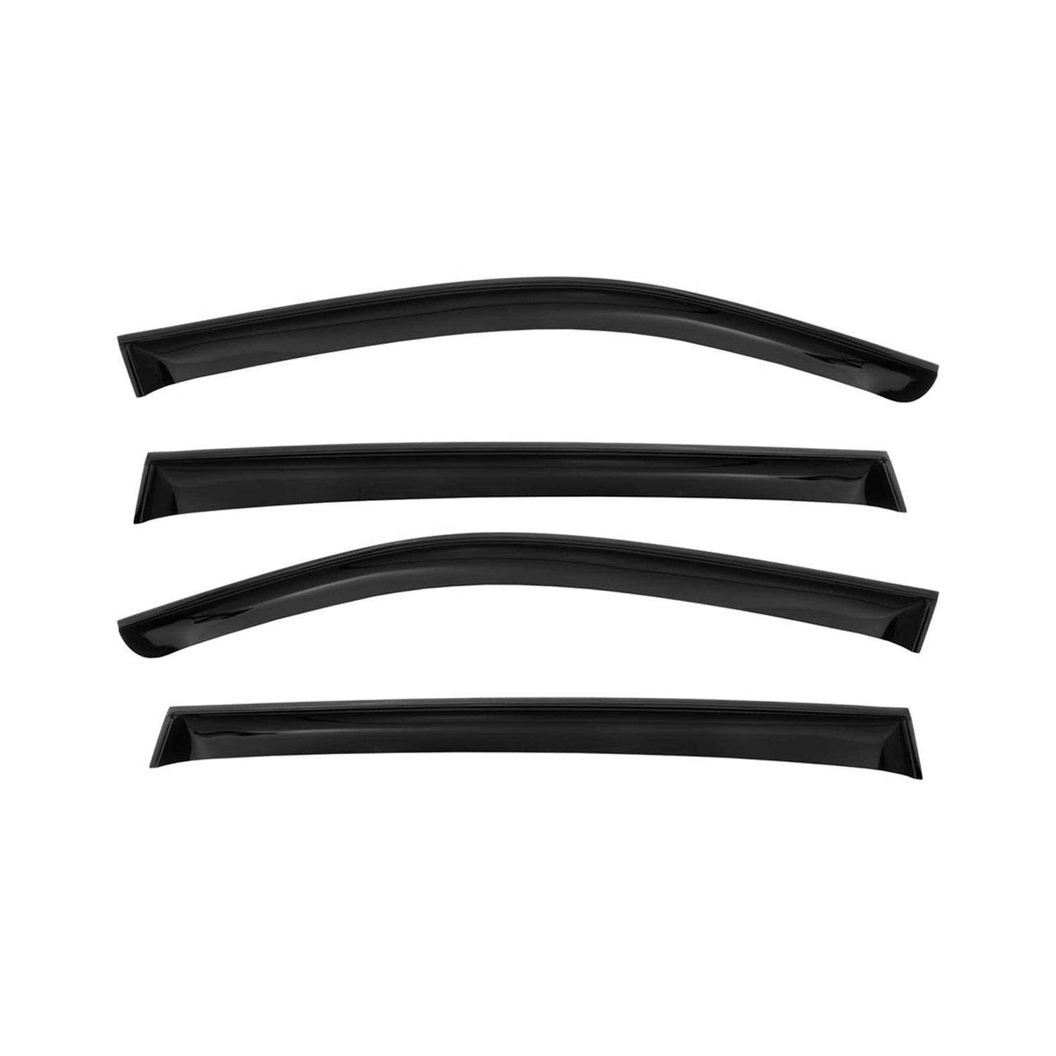 2011-2017 BMW X3 F25 Window Visor Vent Rain Deflector 4Pcs Smoke