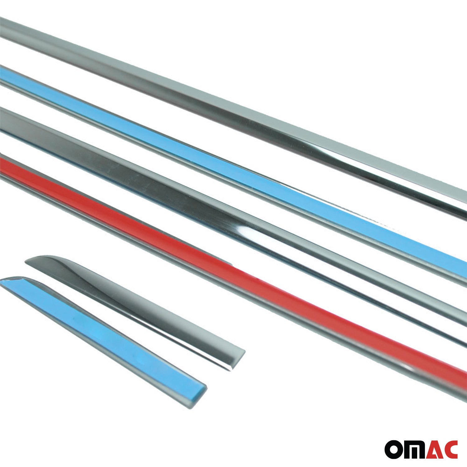 2012-2015 Honda Civic Sedan Window Molding Trim Streamer Stainless Steel