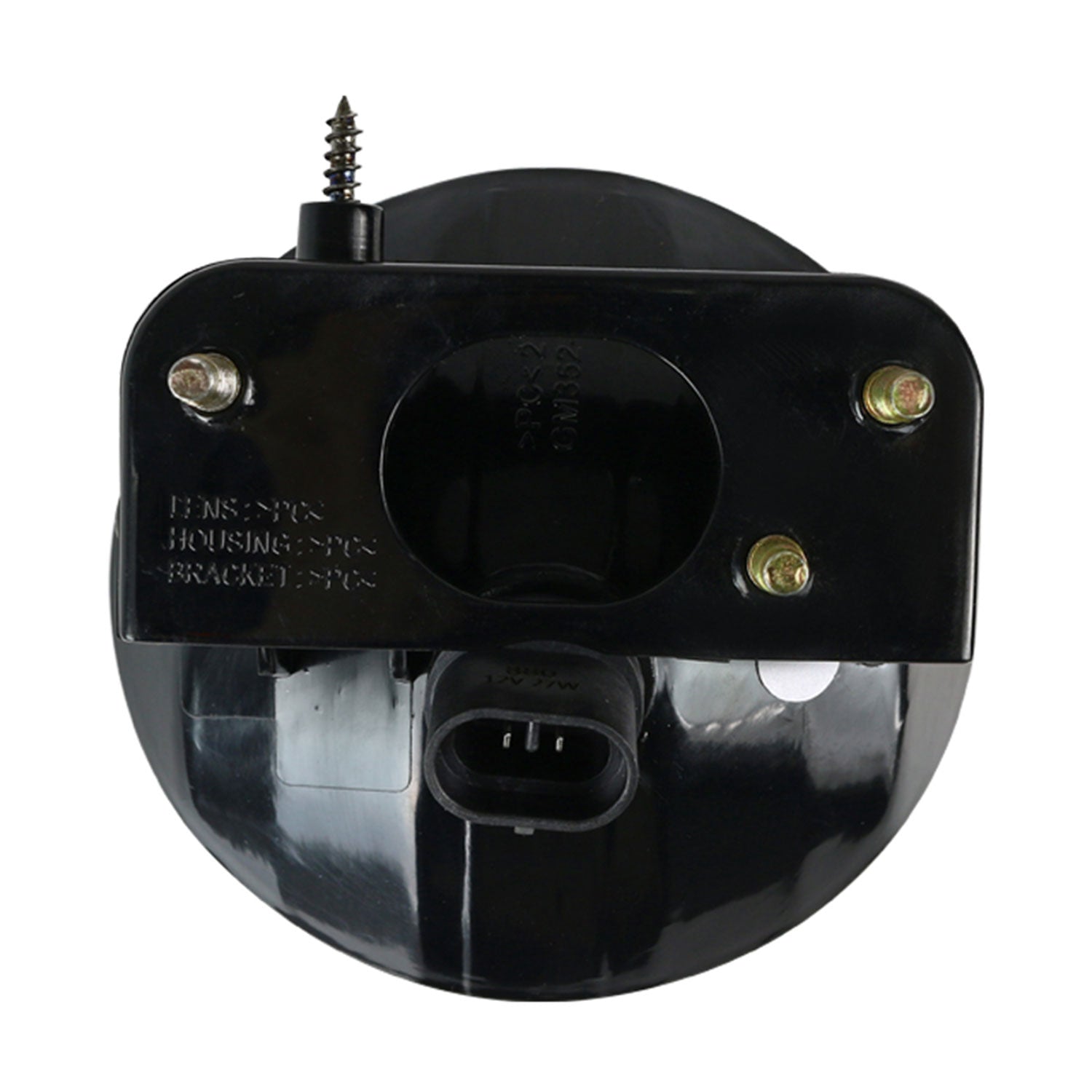 2002-2009 GMC Envoy 12V/27W Fog Lights Chrome Housing/Clear Lens