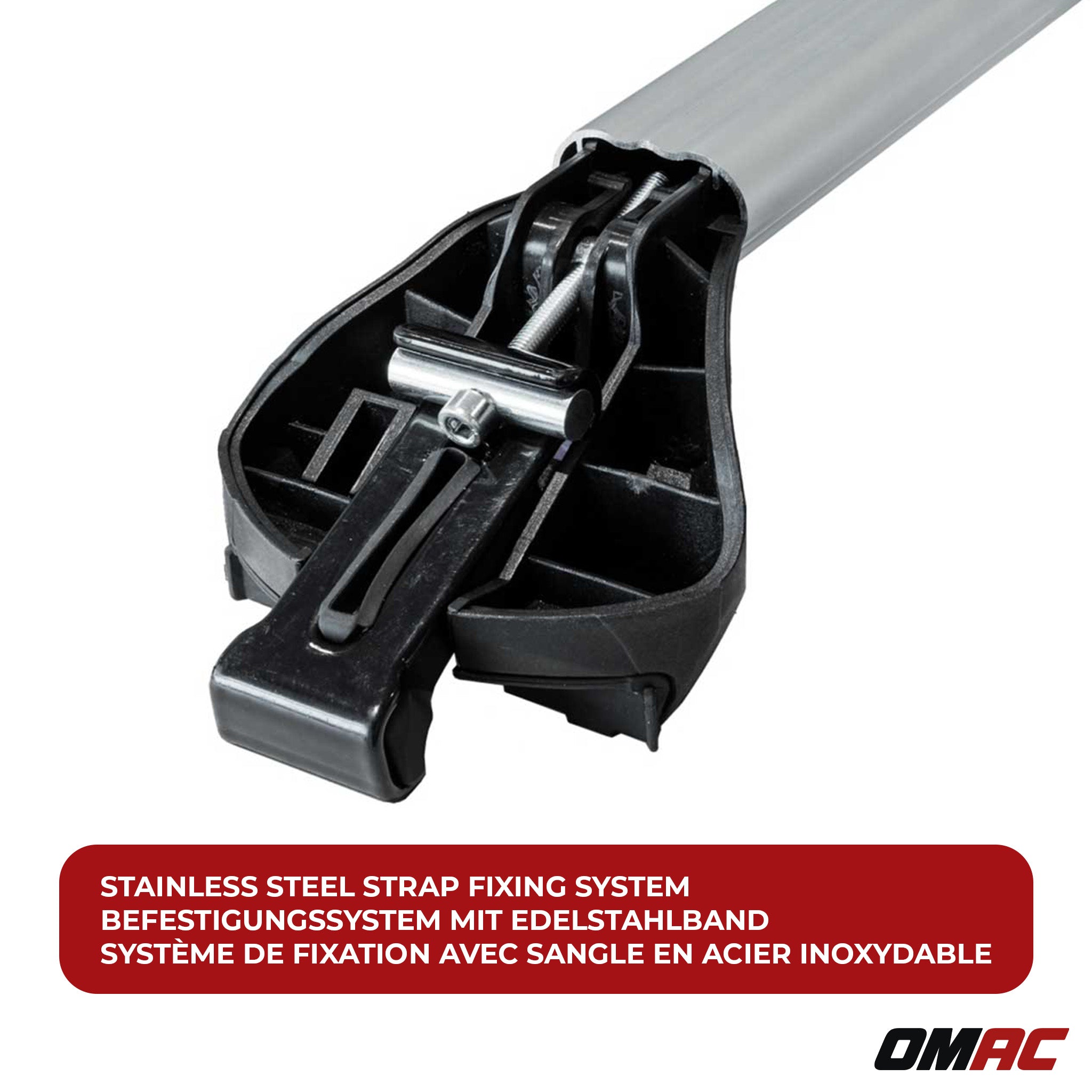 2020-2023 Kia Soul EV Roof Rack Cross Bars Silver Carrier 2 Pcs