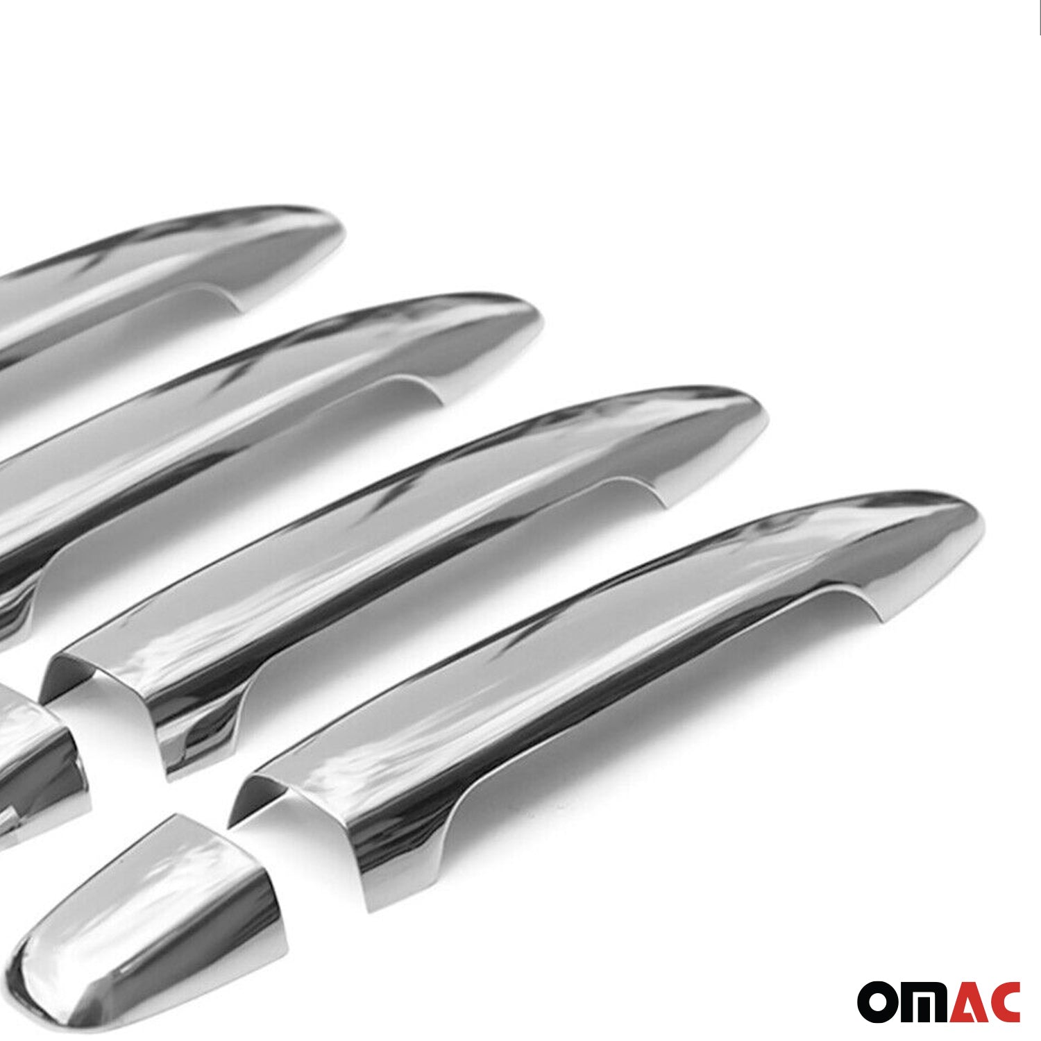 2005-2013 Toyota Highlander / Avalon Car Door Handle Cover Protector Stainless Steel 8 Pcs
