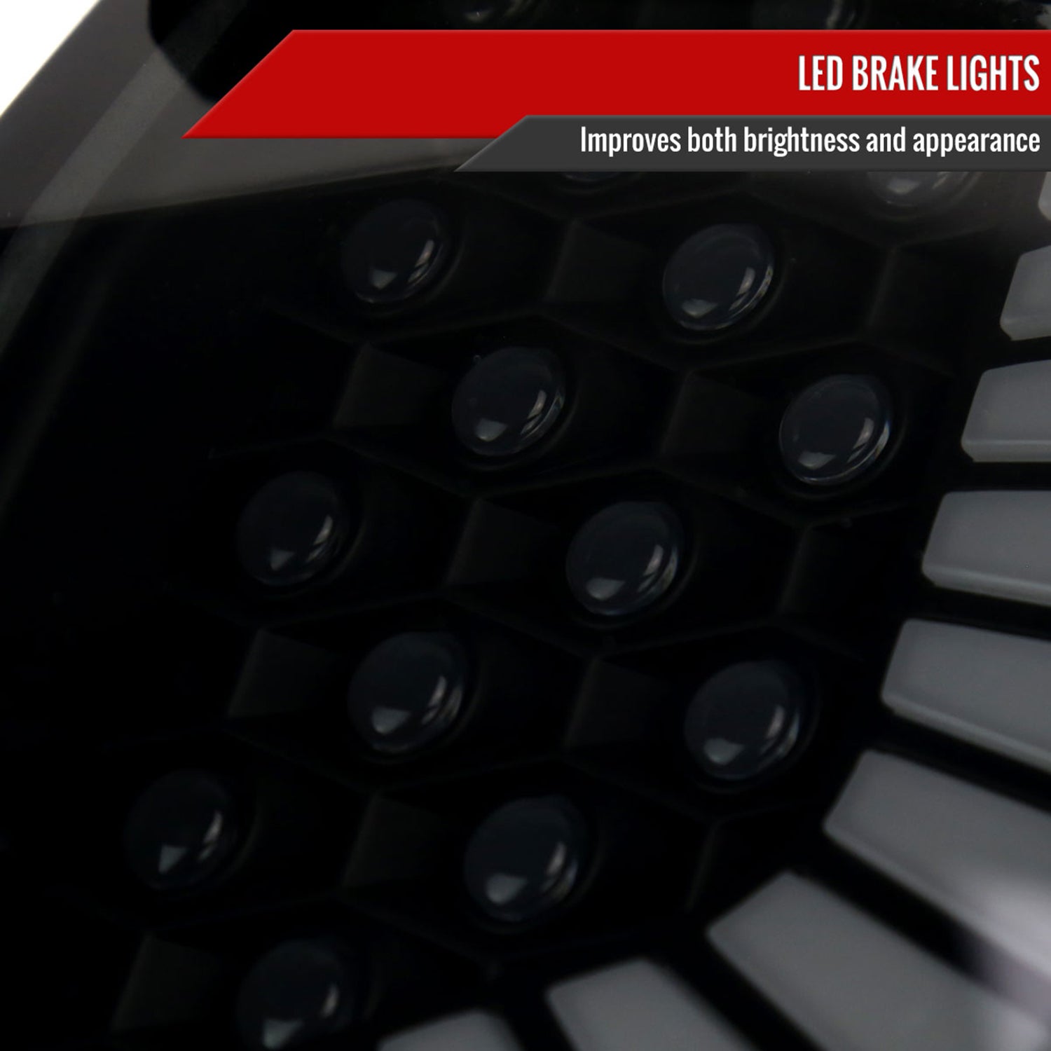 2017-2021 Honda Civic Hatchback Turn Signal LED Tail Lights Black/Smoke