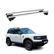 2021-2024 Ford Bronco Roof Rack Cross Bars Silver