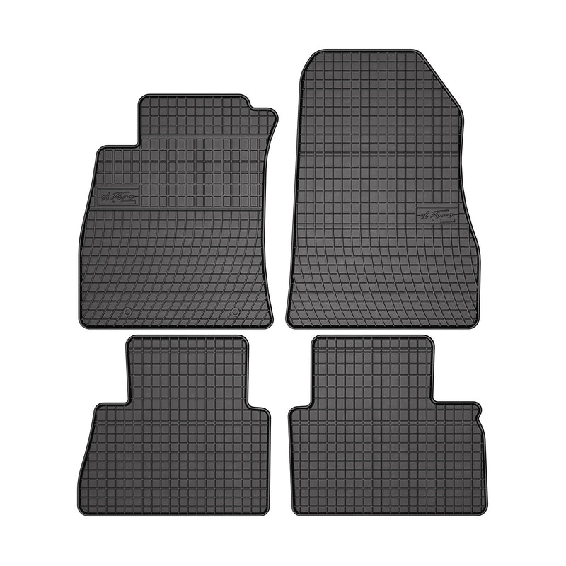 2011-2017 Nissan Juke Floor Mats Liners Full Set All Weather Rubber Black