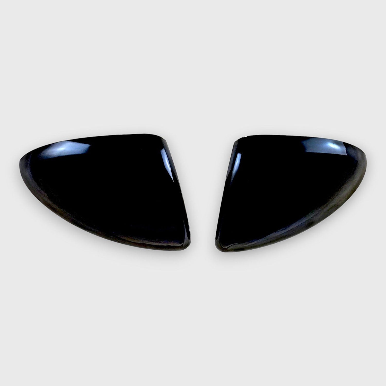 2016-2020 Chevrolet Cruze Mirror Cover Caps Gloss Black 2Pcs ABS Plastic