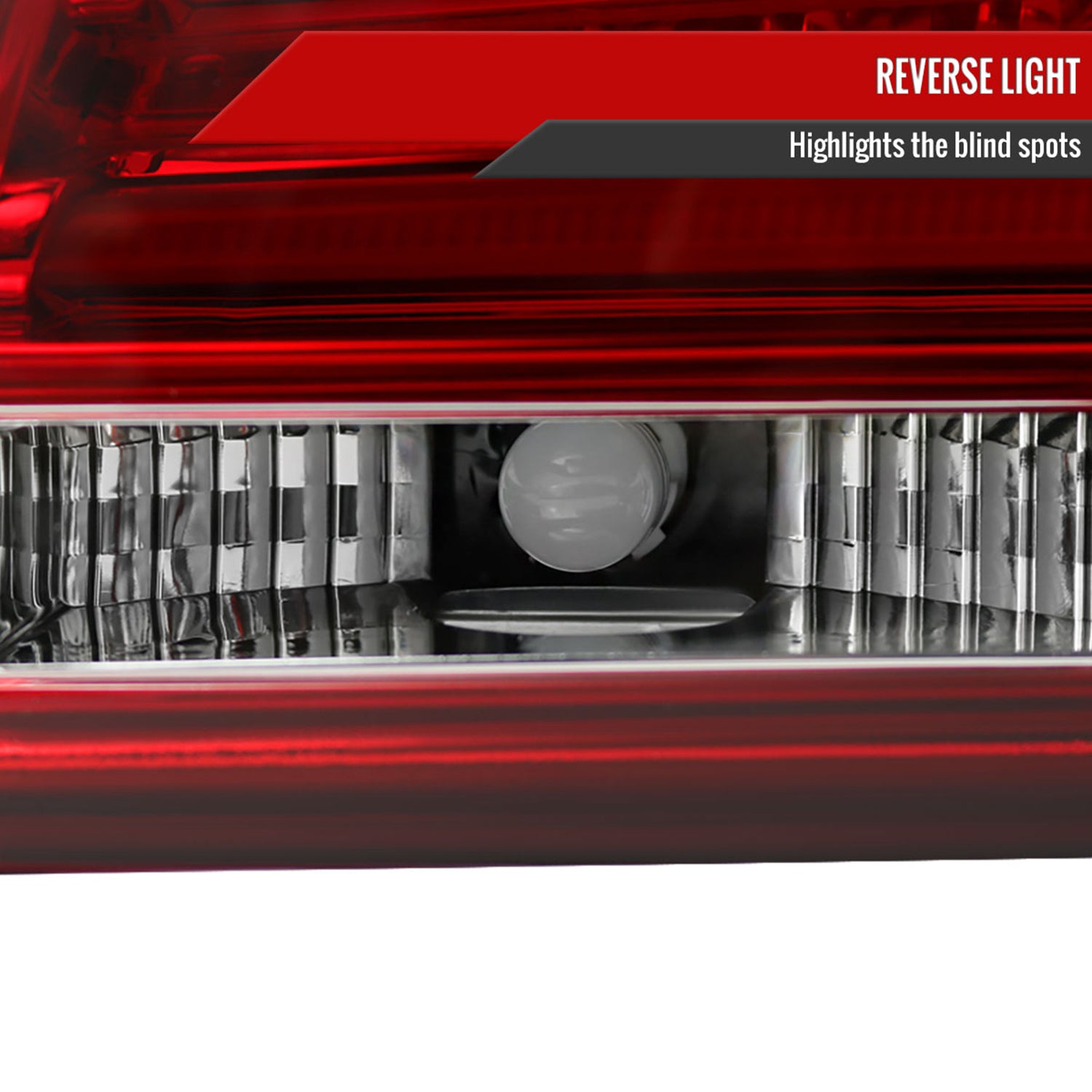 2004-2007 BMW E60 5 Series Sedan LED Tail Lights Chrome/Red Clear Lens