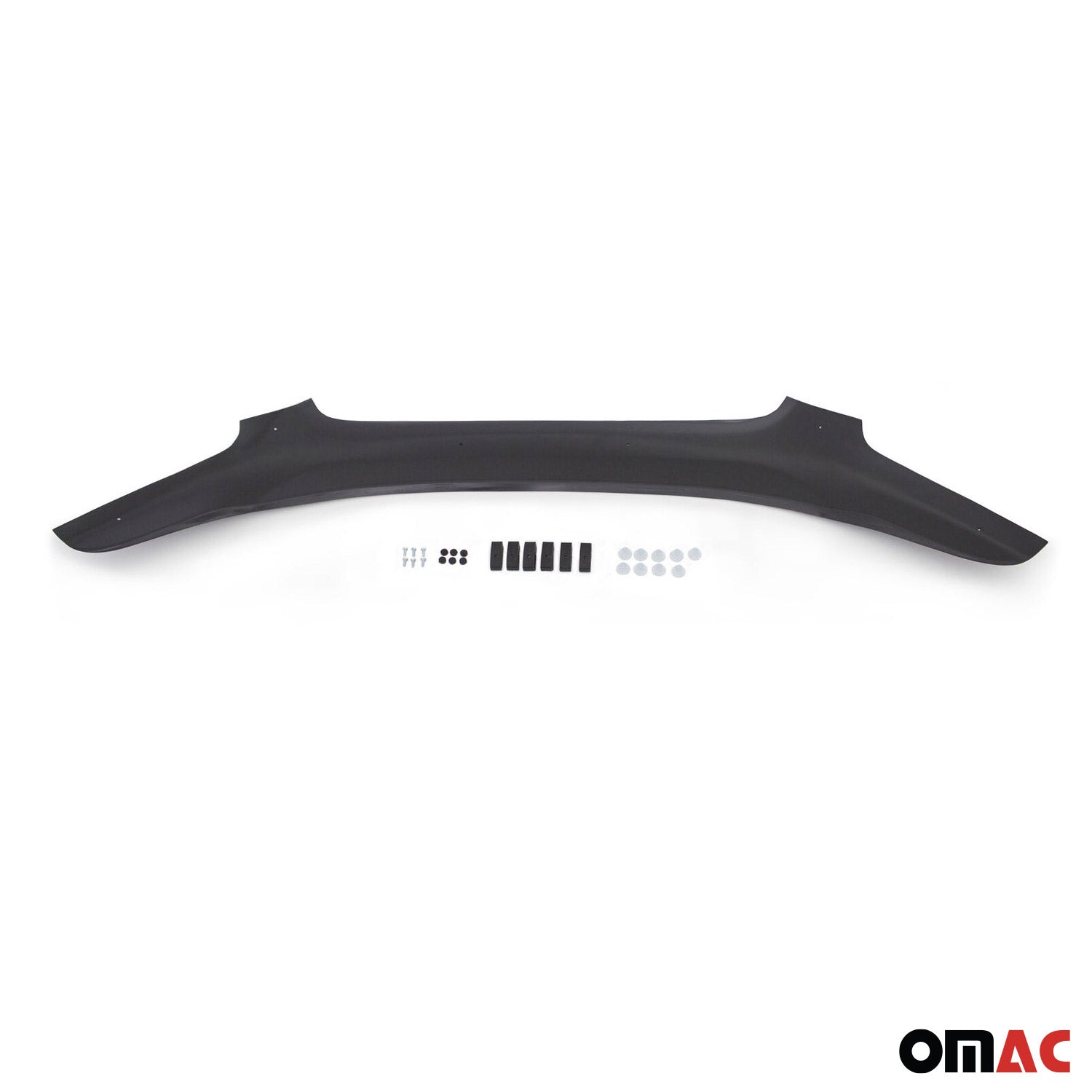 2015-2019 Ford Transit 150/250/350/350HD PRE-FL Front Bug Shield Hood 1 Pc Smoke