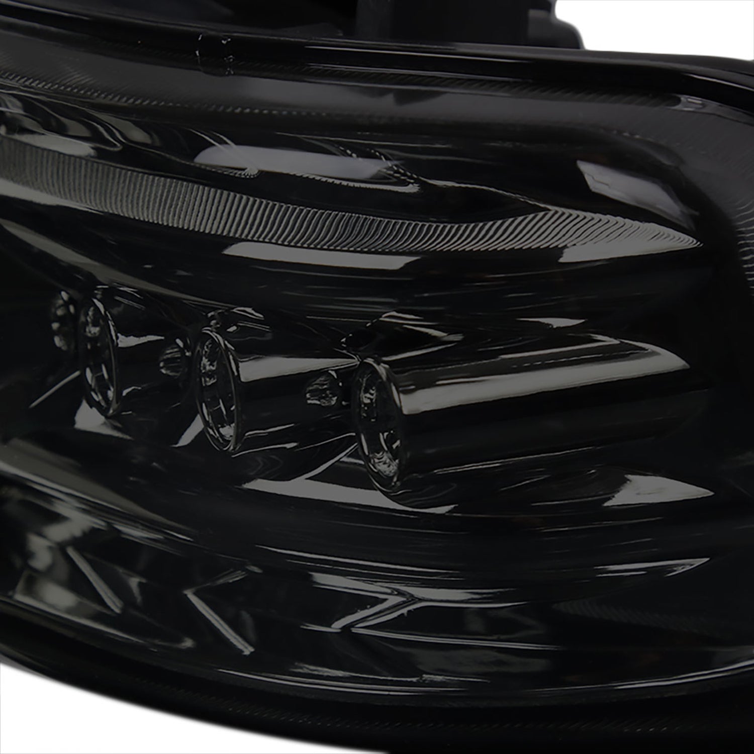 1999-2002 Chevy Silverado/ 00-2006 Tahoe Suburban Dual Halo Headlights Smoke