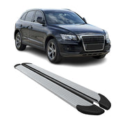 2009-2017 Audi Q5 SQ5 Running Boards Side Steps Silver