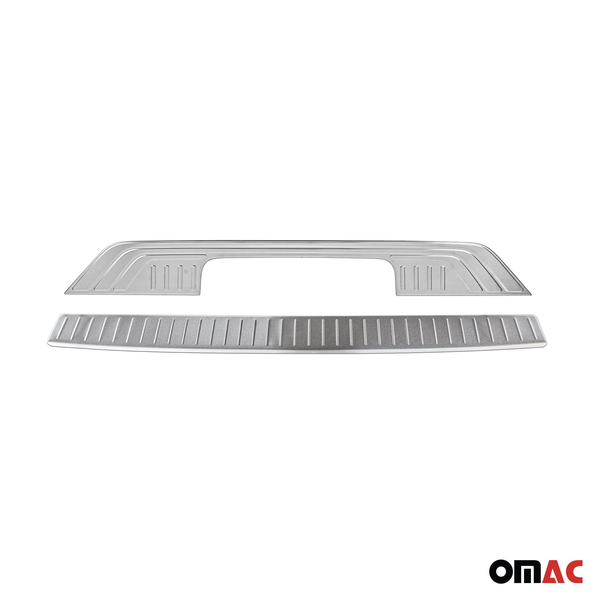 Rear Bumper Guard & Trunk Sill Cover Set for Mercedes Metris 2016-2024 Brushed