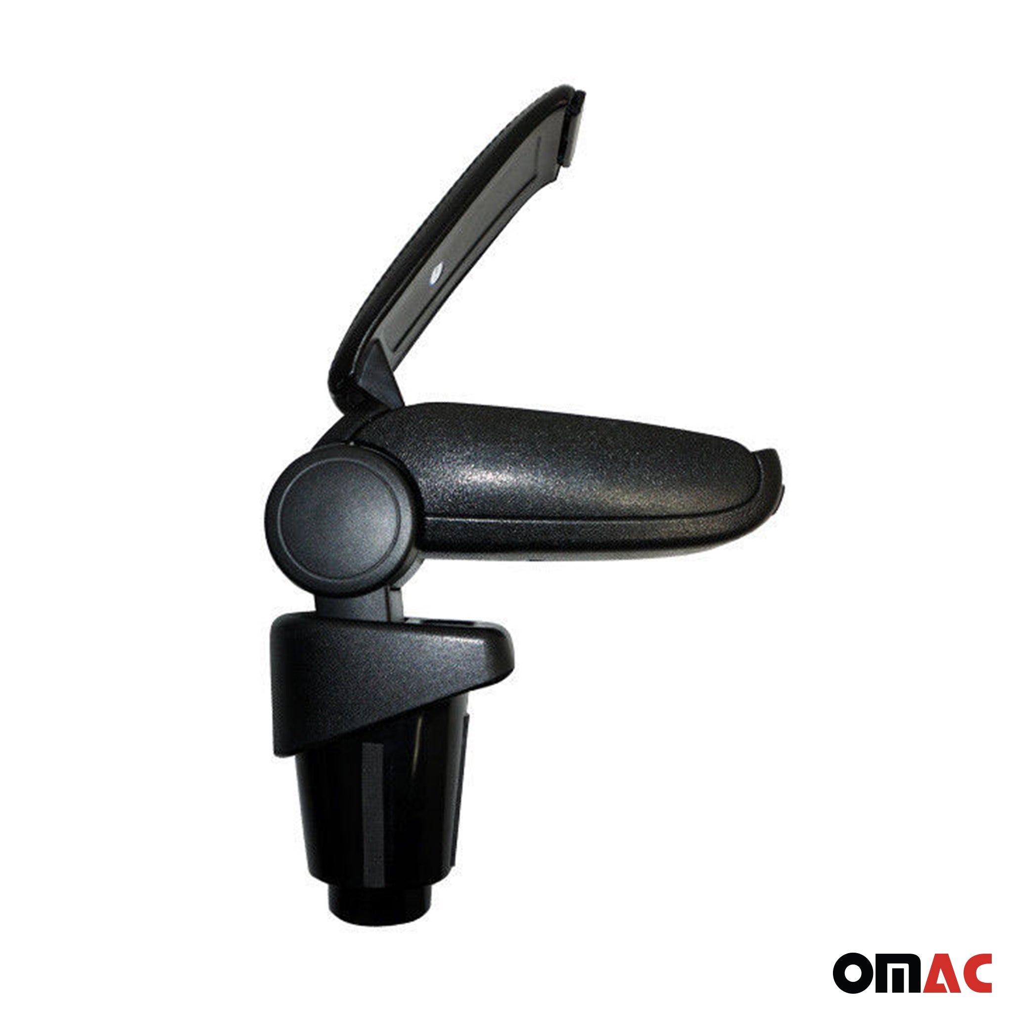 2014-2020 Fiat 500L Black Center Console Armrest Plastic PU Leather 1Pc