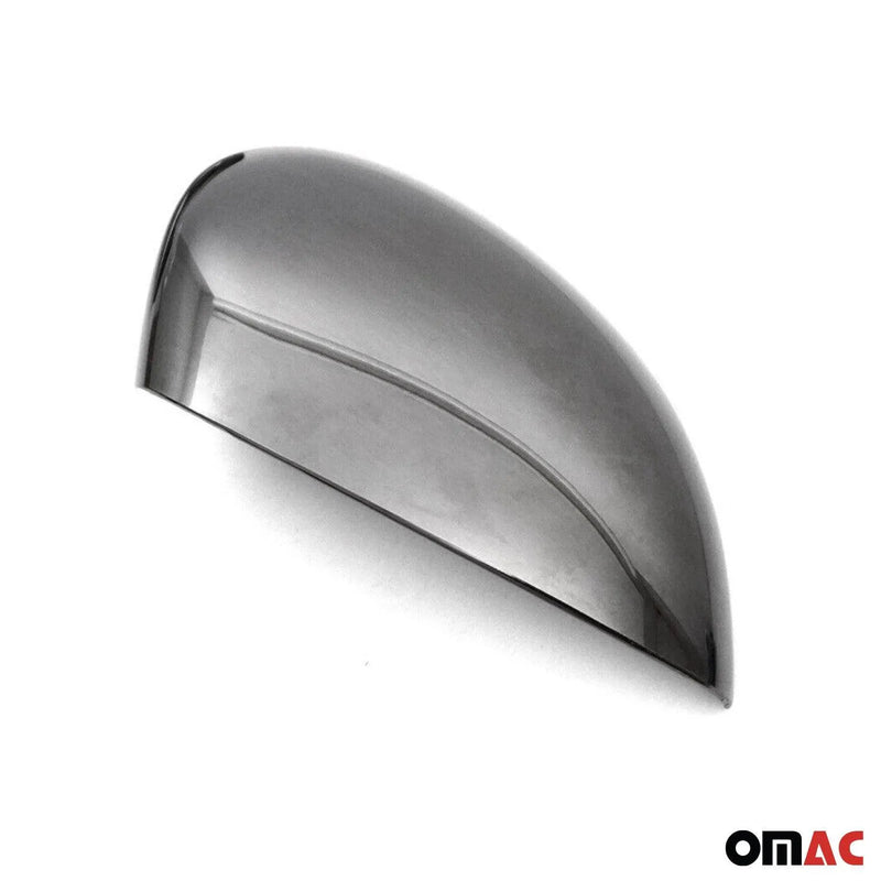 Side Mirror Cover Caps Fits Ford Fiesta / B-Max 2011-2019 Dark 2 Pcs - OMAC USA