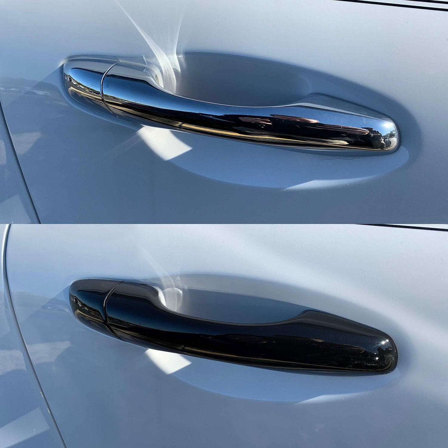 2016-2020 Kia Sorento Door Handle Cover Gloss Black 8Pcs ABS Plastic