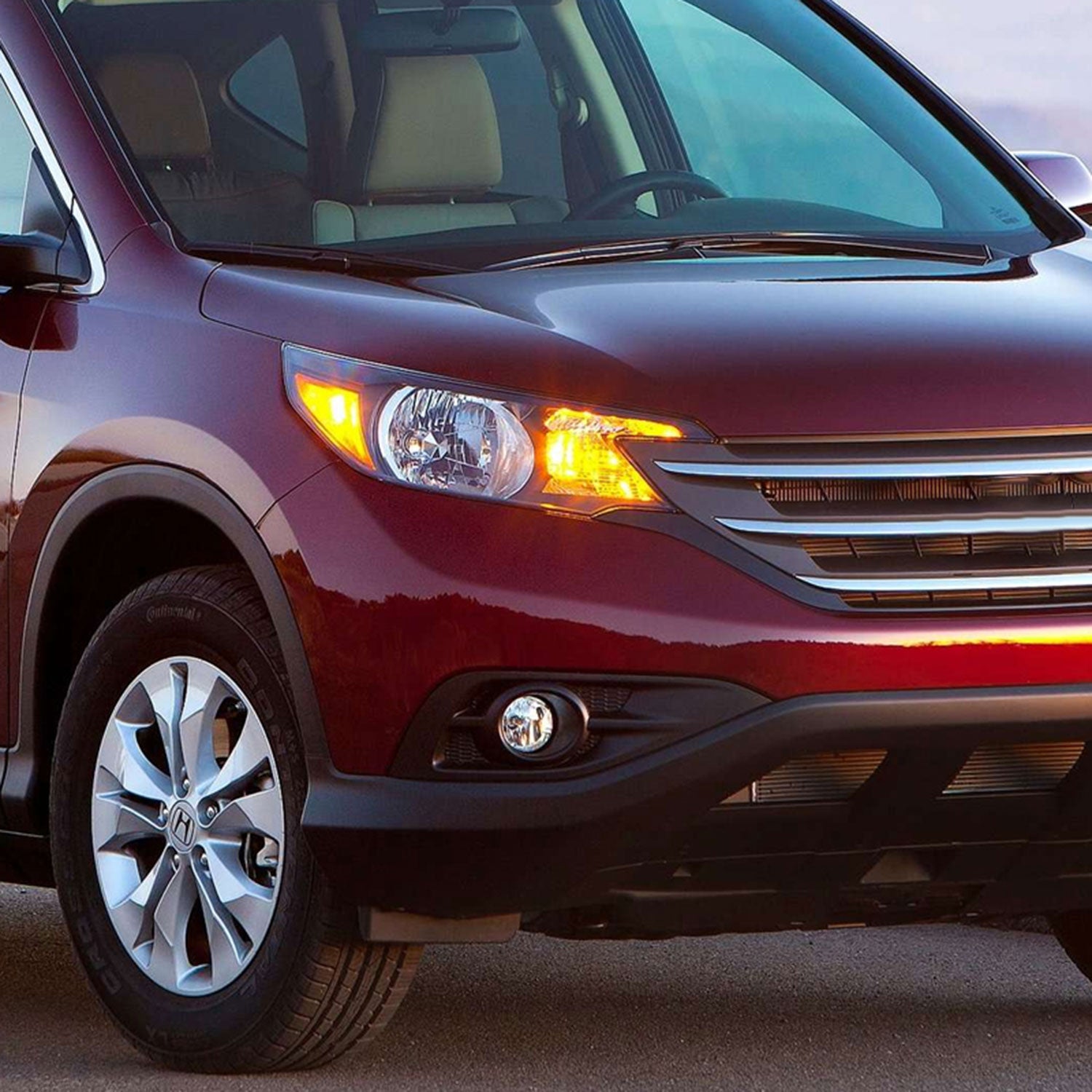 2012-2014 Honda CR-V H11 Fog Lights Kit Chrome Housing/Clear Lens