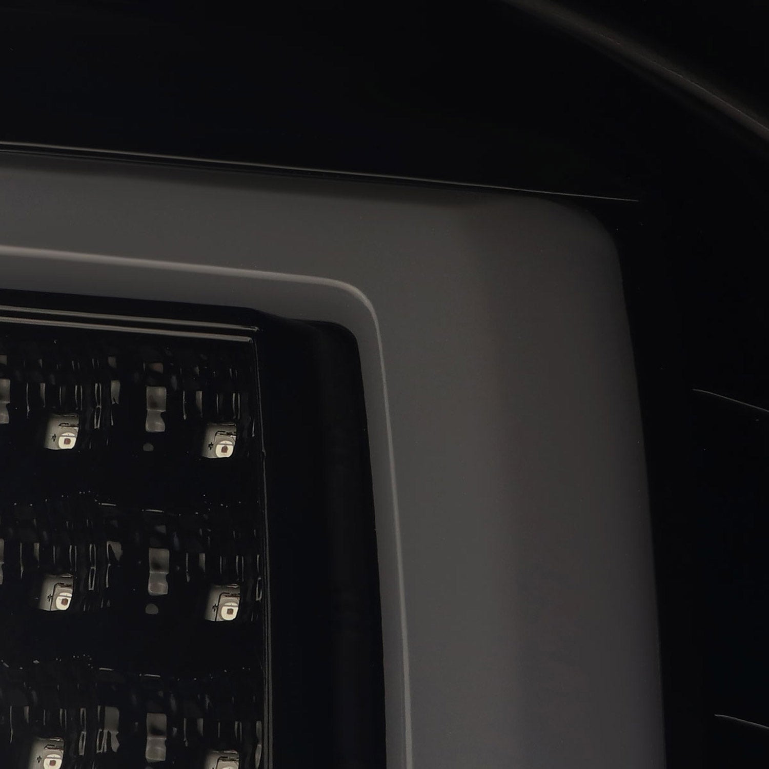 2007-2013 GMC Sierra 1500/ Sierra 2500HD 3500HD LED Tail Lights Black/Smoke