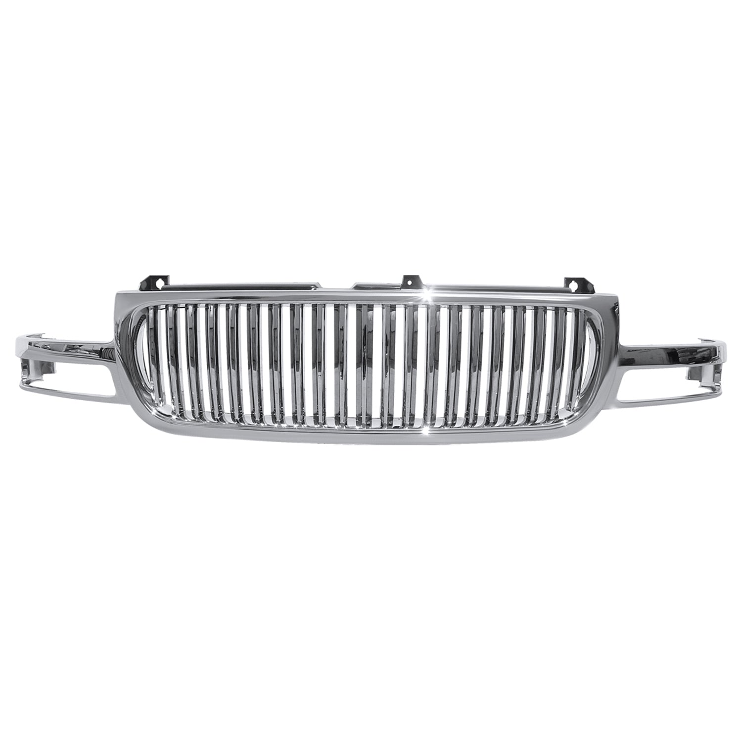 1999-2002 GMC Sierra 1500 2500LD/ 2000-2006 Yukon + XL Chrome Vertical Grille