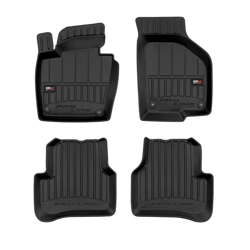 2012-2014 VW Passat B7 Premium Floor Mats Liners Full Set All Weather Heavy Duty