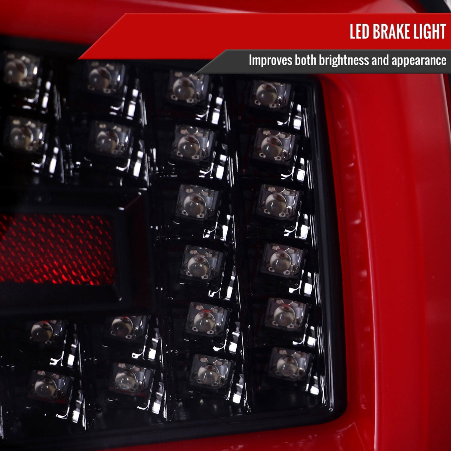 2008-2014 Subaru Impreza WRX/STI LED Turn Signal Tail lights Jet Black/Clear