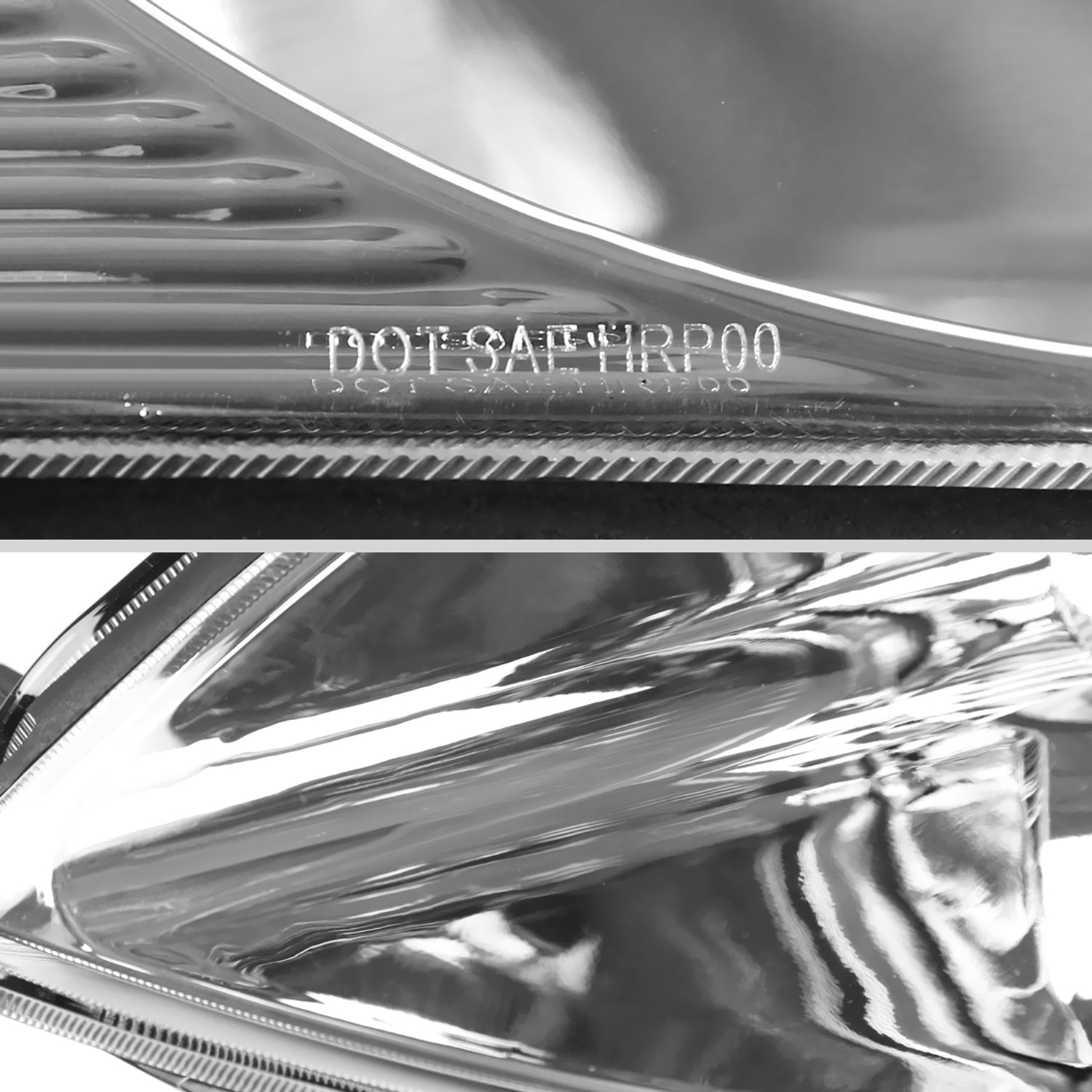 2000-2005 Mitsubishi Eclipse Factory Style Crystal Headlights Chrome/Clear