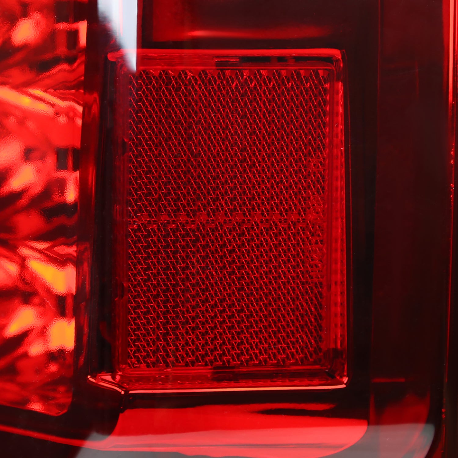 2005-2015 Nissan Armada LED Tail Lights Chrome Housing/Red Clear Lens