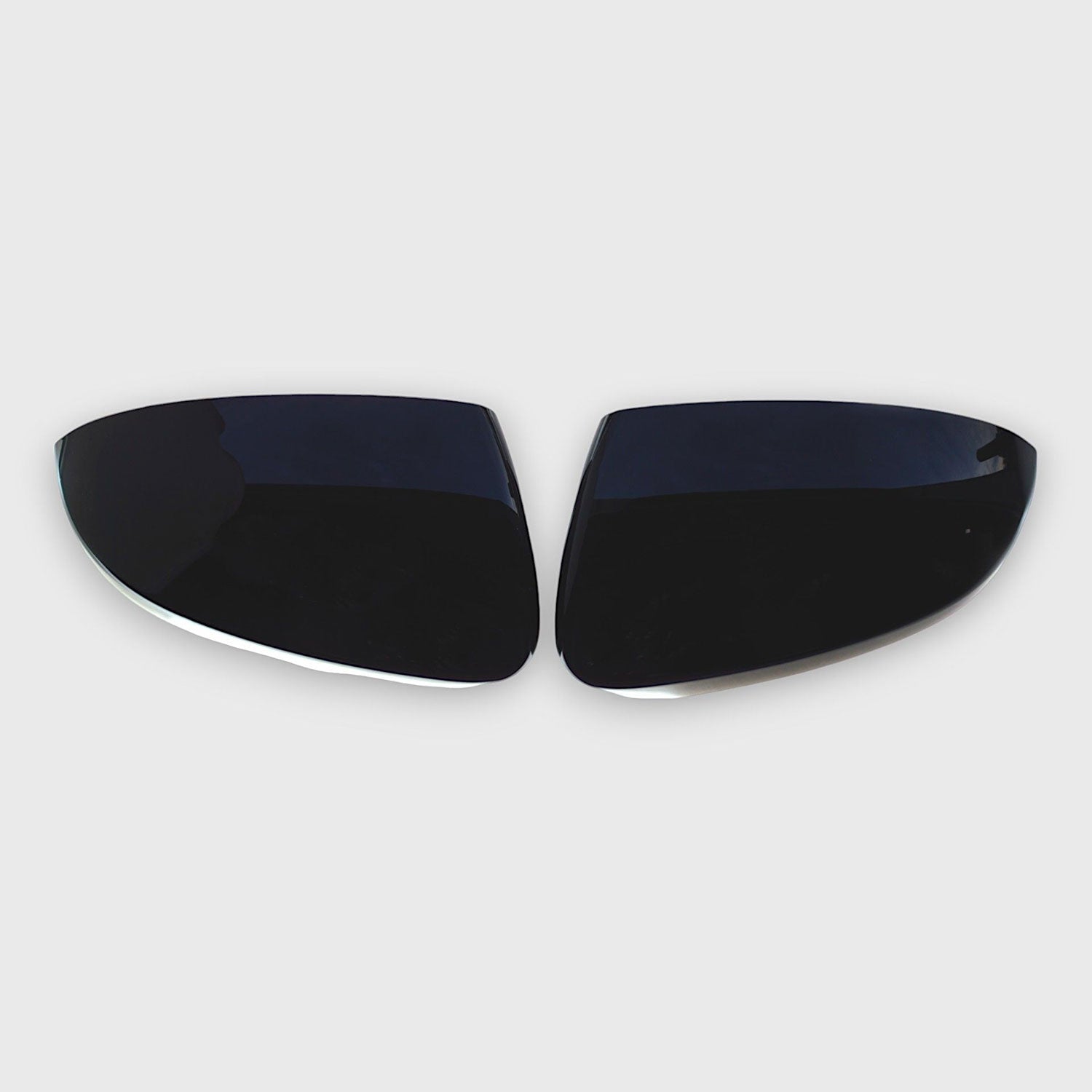 2016-2021 Hyundai Tucson Mirror Cover Caps Gloss Black 2Pcs ABS Plastic