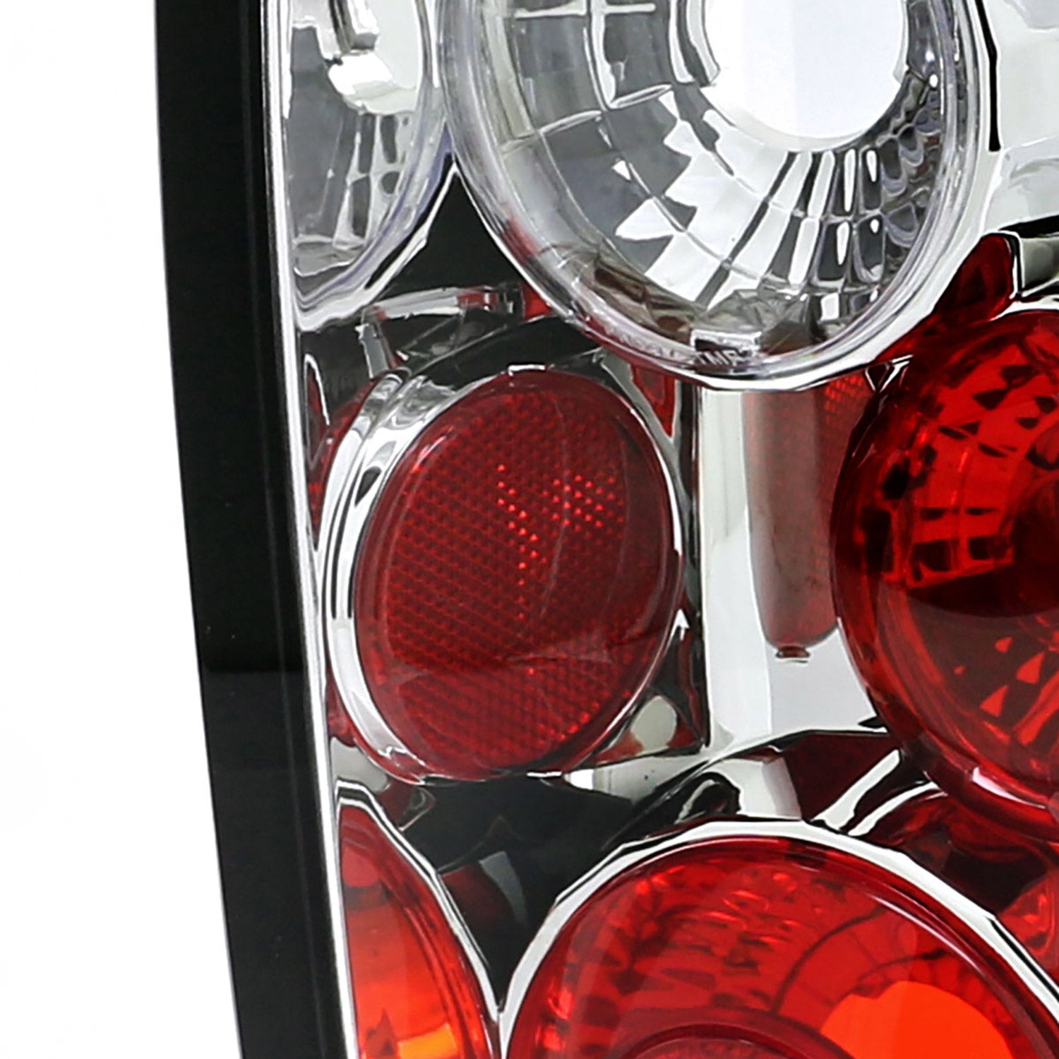 2001-2005 Ford Ranger Tail Lights Chrome Housing/Clear Lens