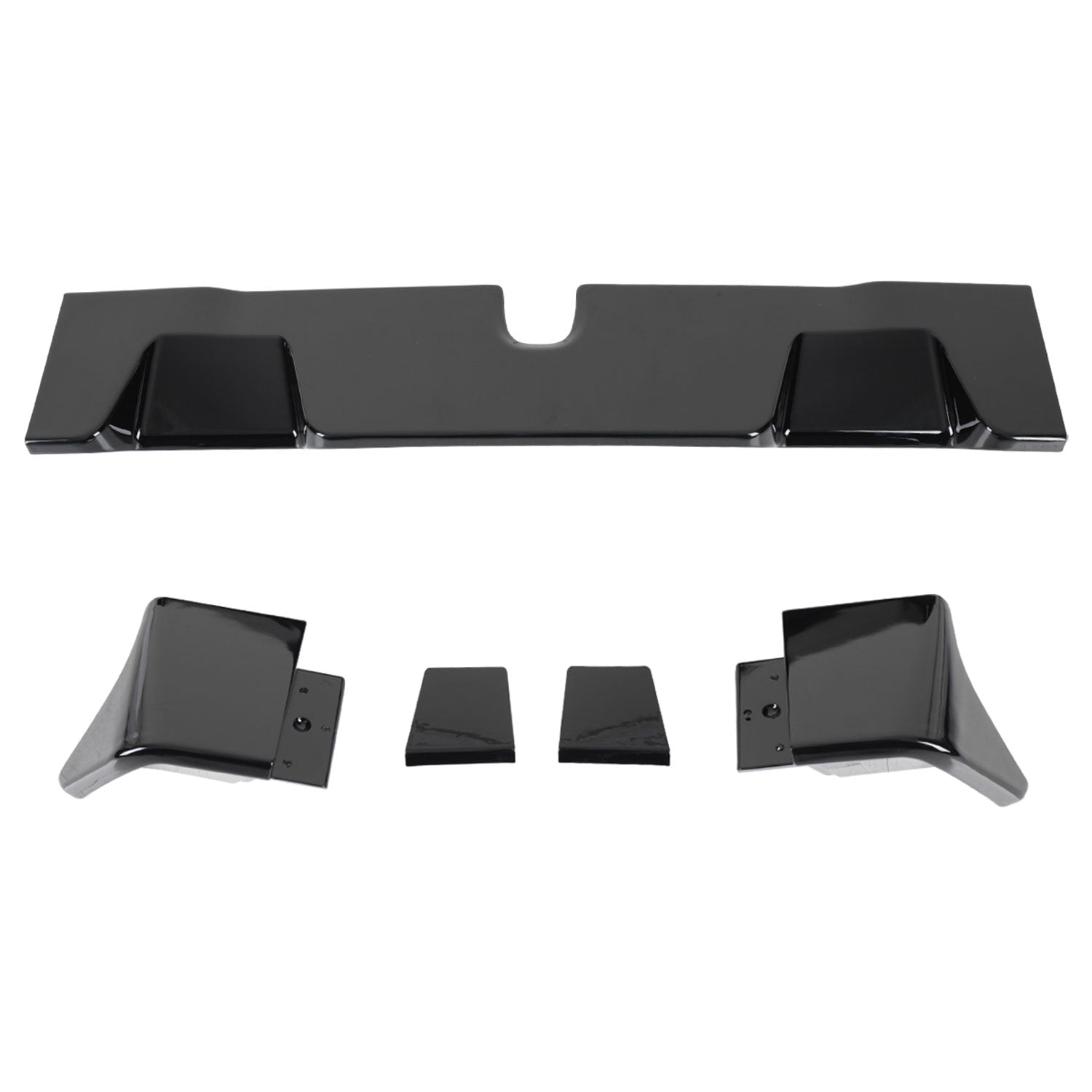 2019-2024 Dodge RAM 1500 Rear Roof Glossy Black Truck Spoiler Wing Kit