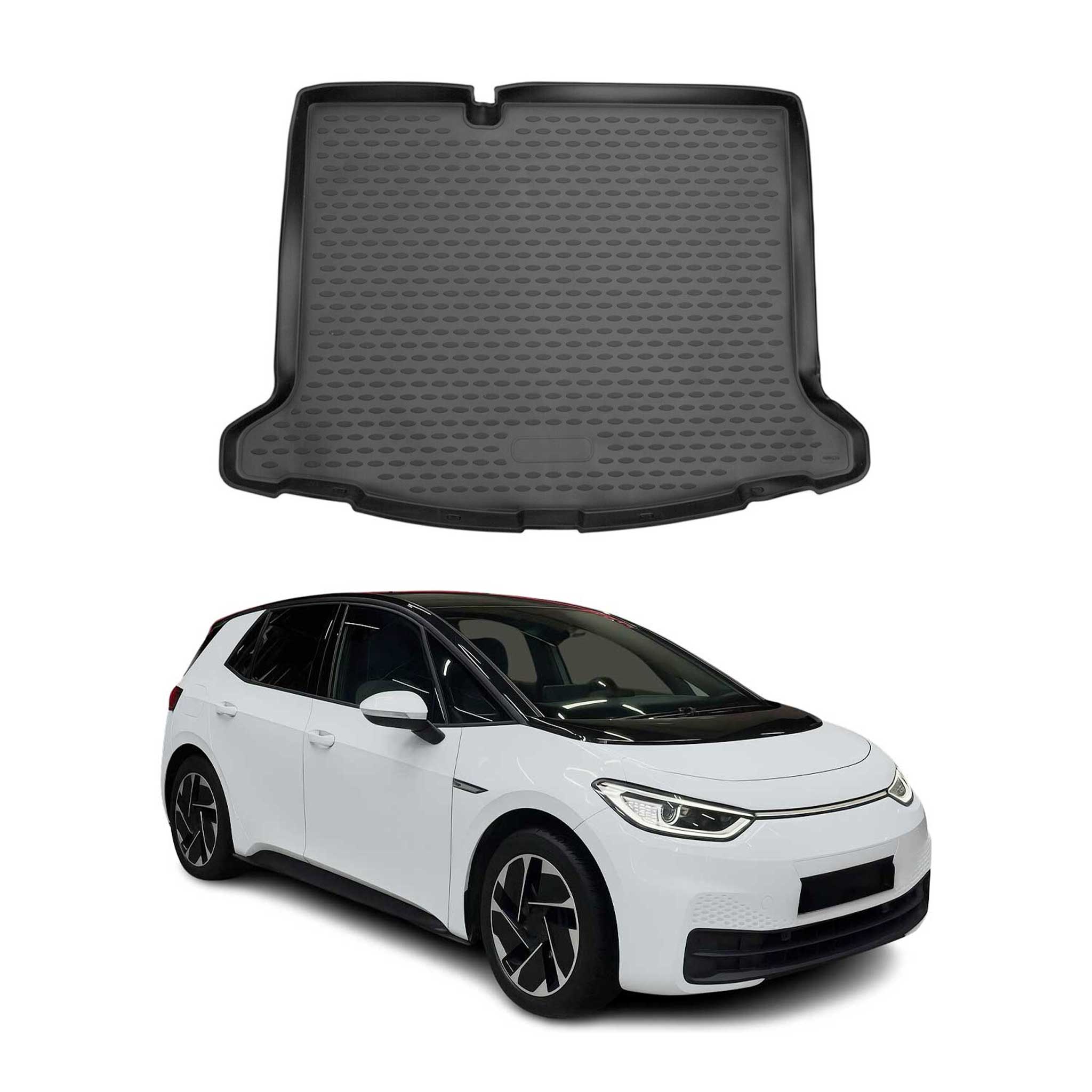 2020-2024 VW ID.3 Cargo Liner Trunk Mat All Weather Black