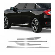 2016-2021 Honda Civic Sedan Side Door Molding Trim Stainless Steel