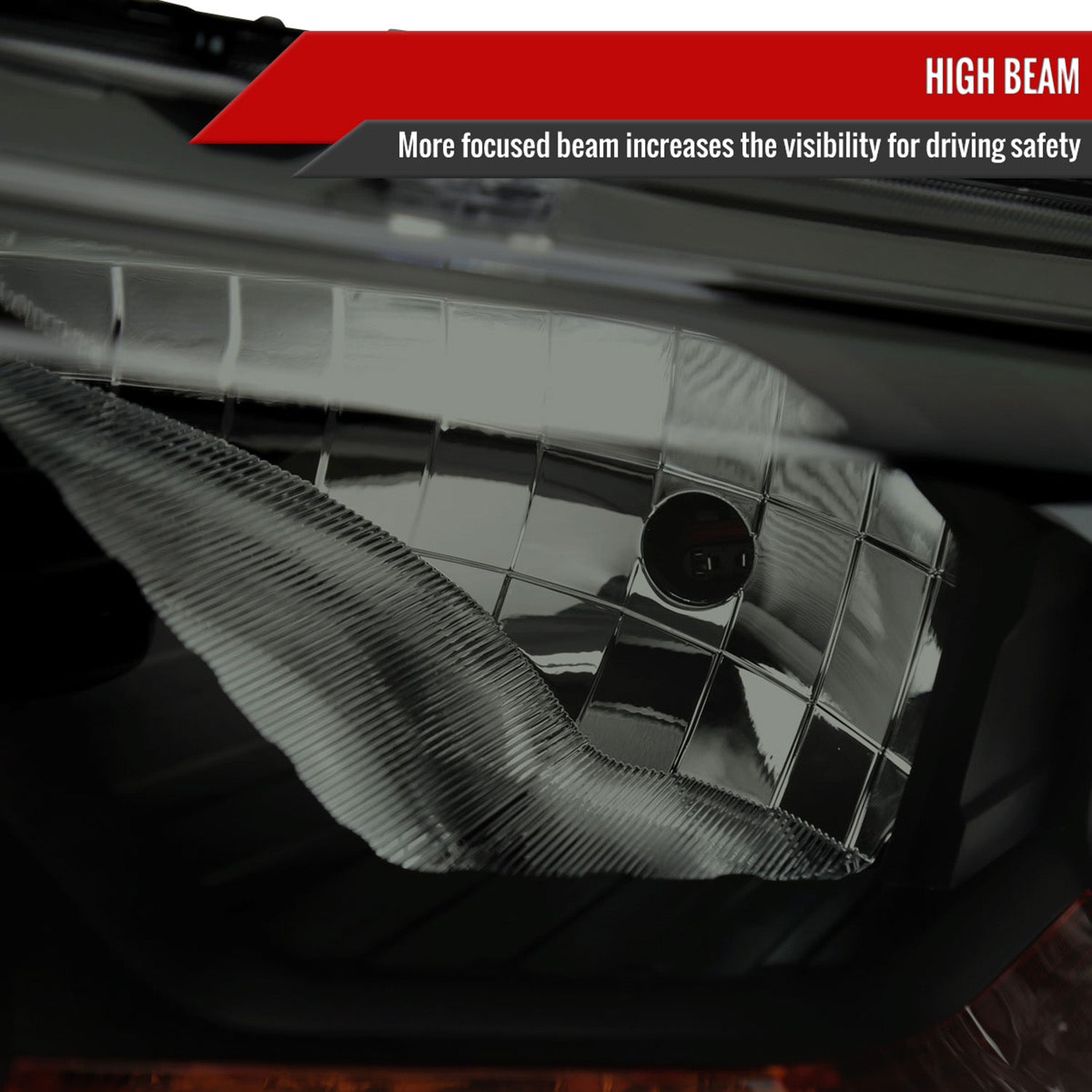 2019-2022 Ford Ranger XL/XLT Factory Halogen Headlights Glossy Black/Smoke